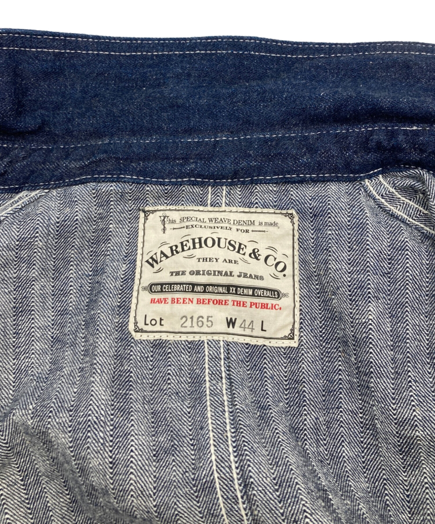 中古・古着通販】WAREHOUSE (ウエアハウス) 2165カバーオール 