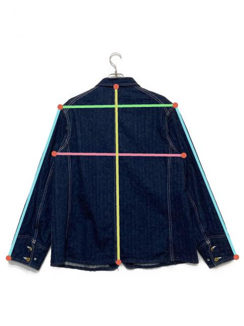 ウエアハウス　カバーオール　2165 WARE HOUSE Lot.2165 “Indigo Herringbone Coverall with Chinstrap