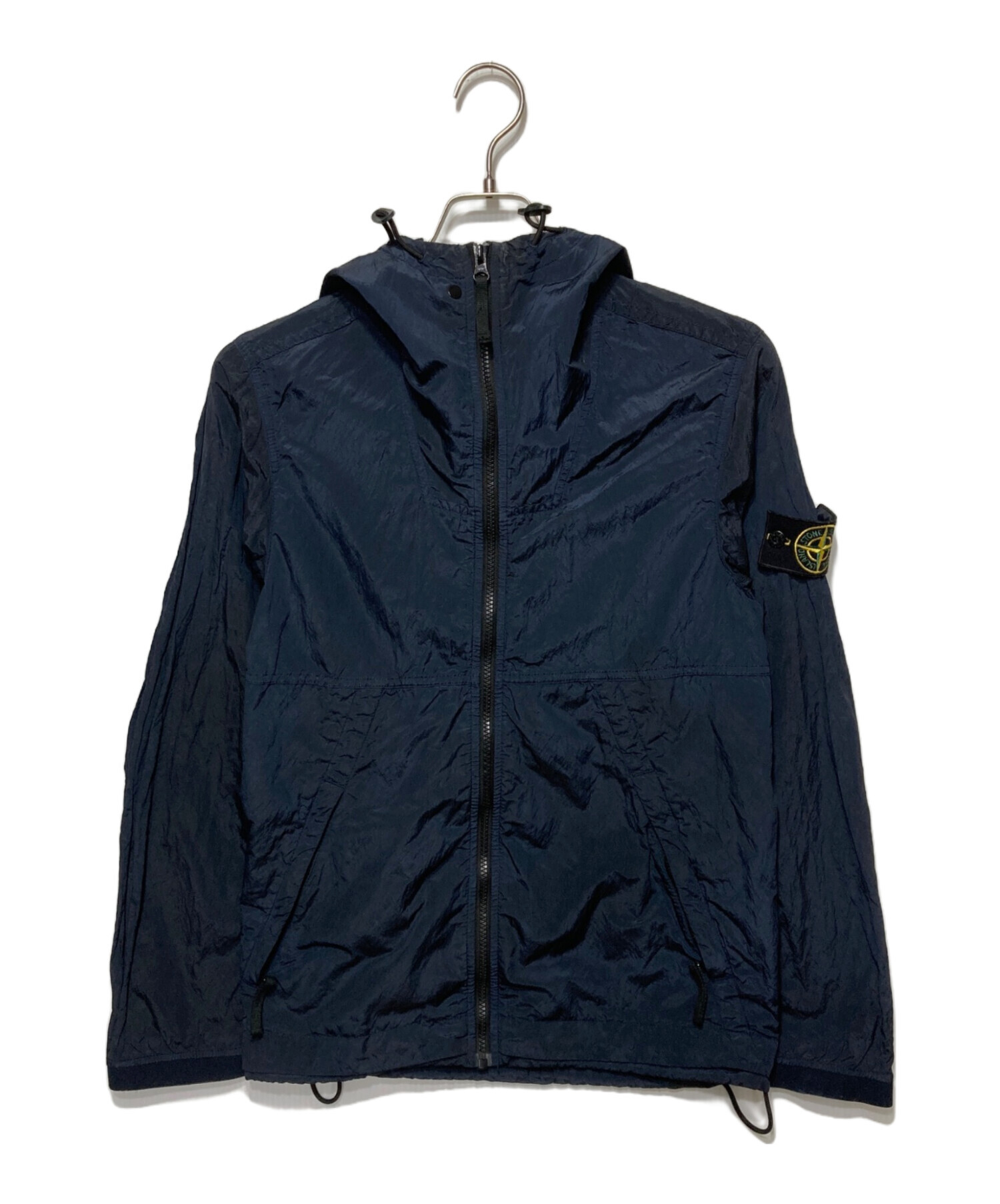 STONE  ストーンアイランド ジャケット ネイビー メンズ 中古・古着通販】STONE ISLAND (ストーンアイランド) ナイロン