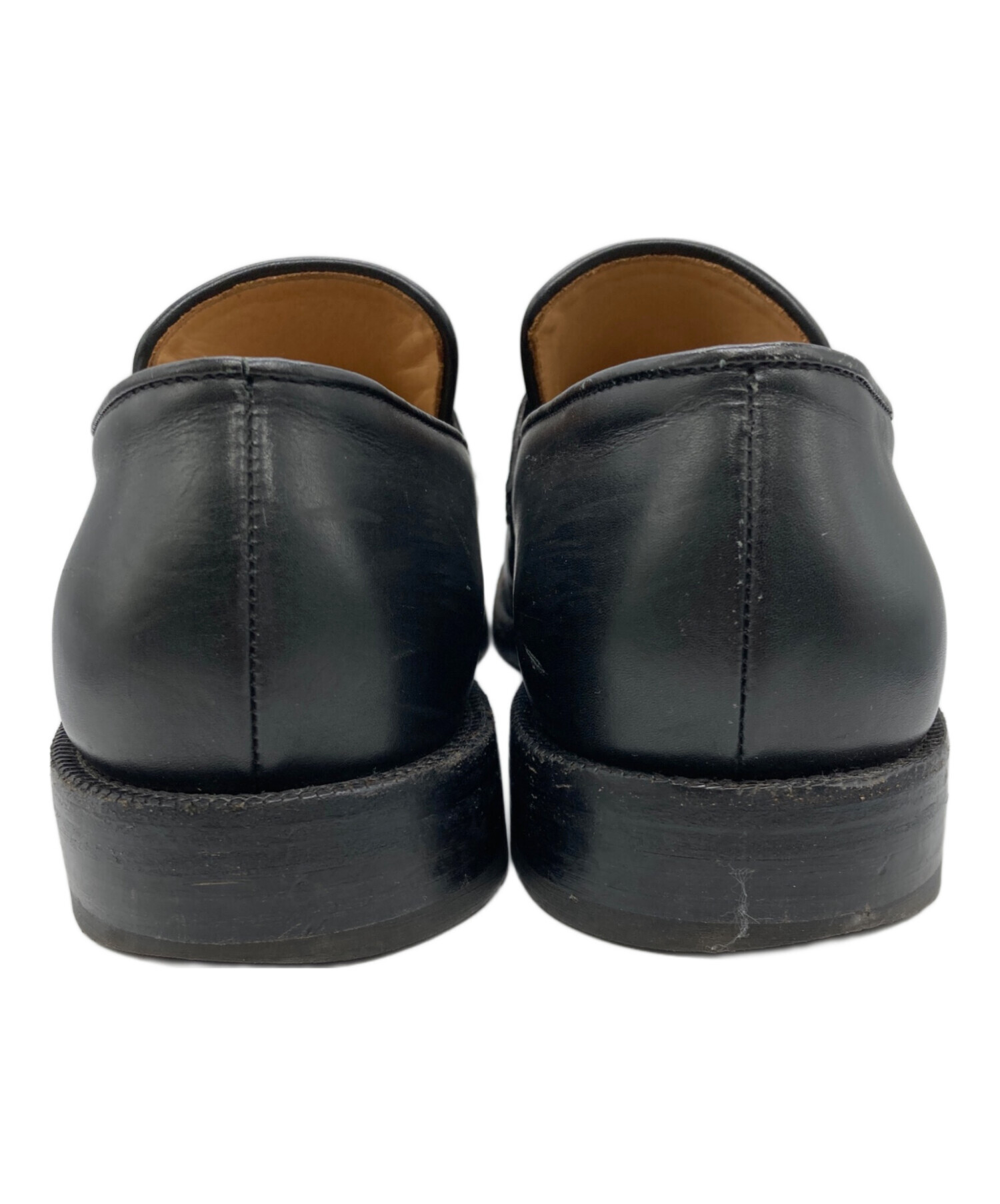 MAGLIANO ブラックレザー モンスターローファー Monster 中古・古着通販】MAGLIANO (マリアーノ) モンスターローファー