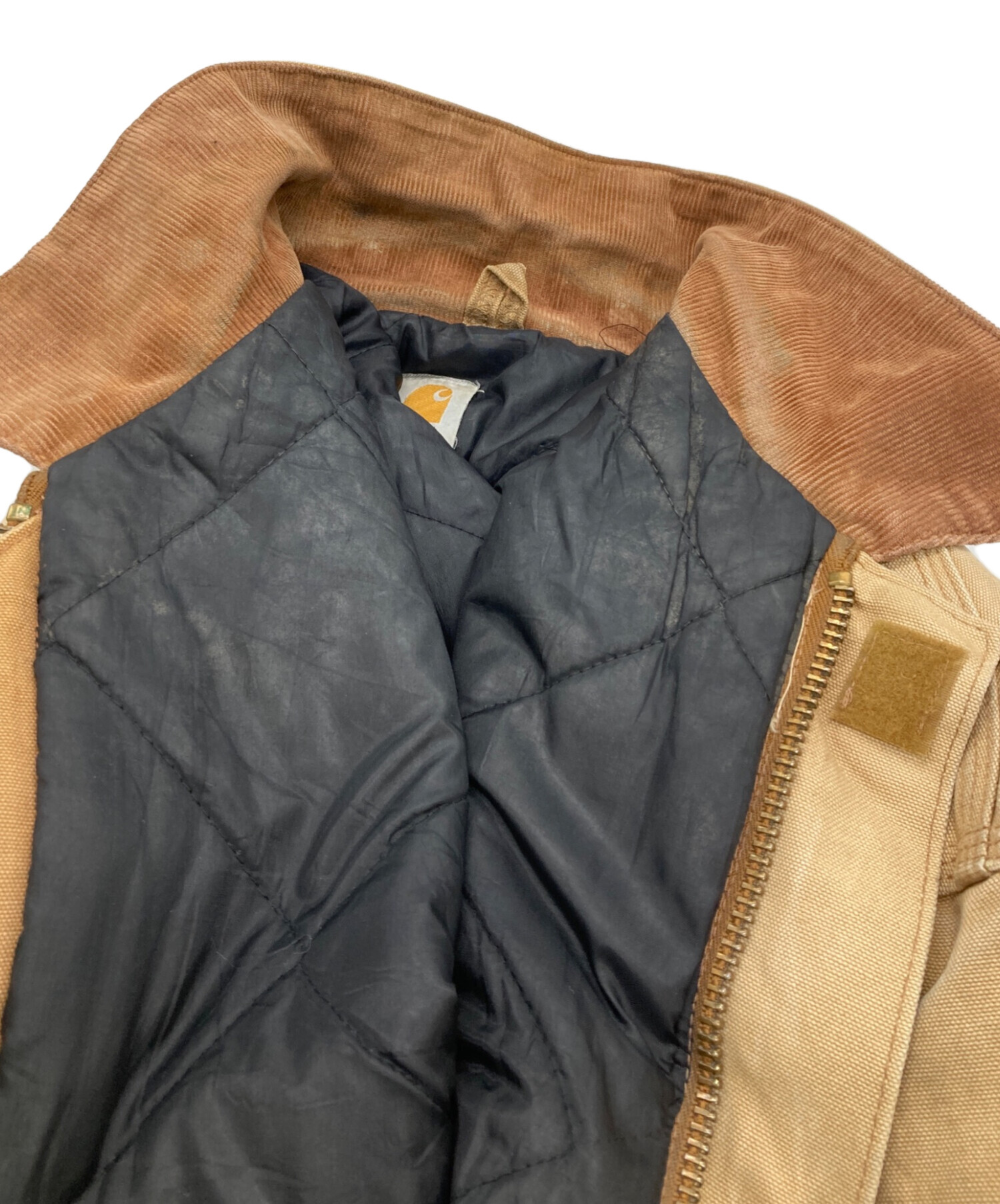 Carhartt ベージュ ジャケット Sサイズ 中古・古着通販】CarHartt (カーハート) アクティブジャケット