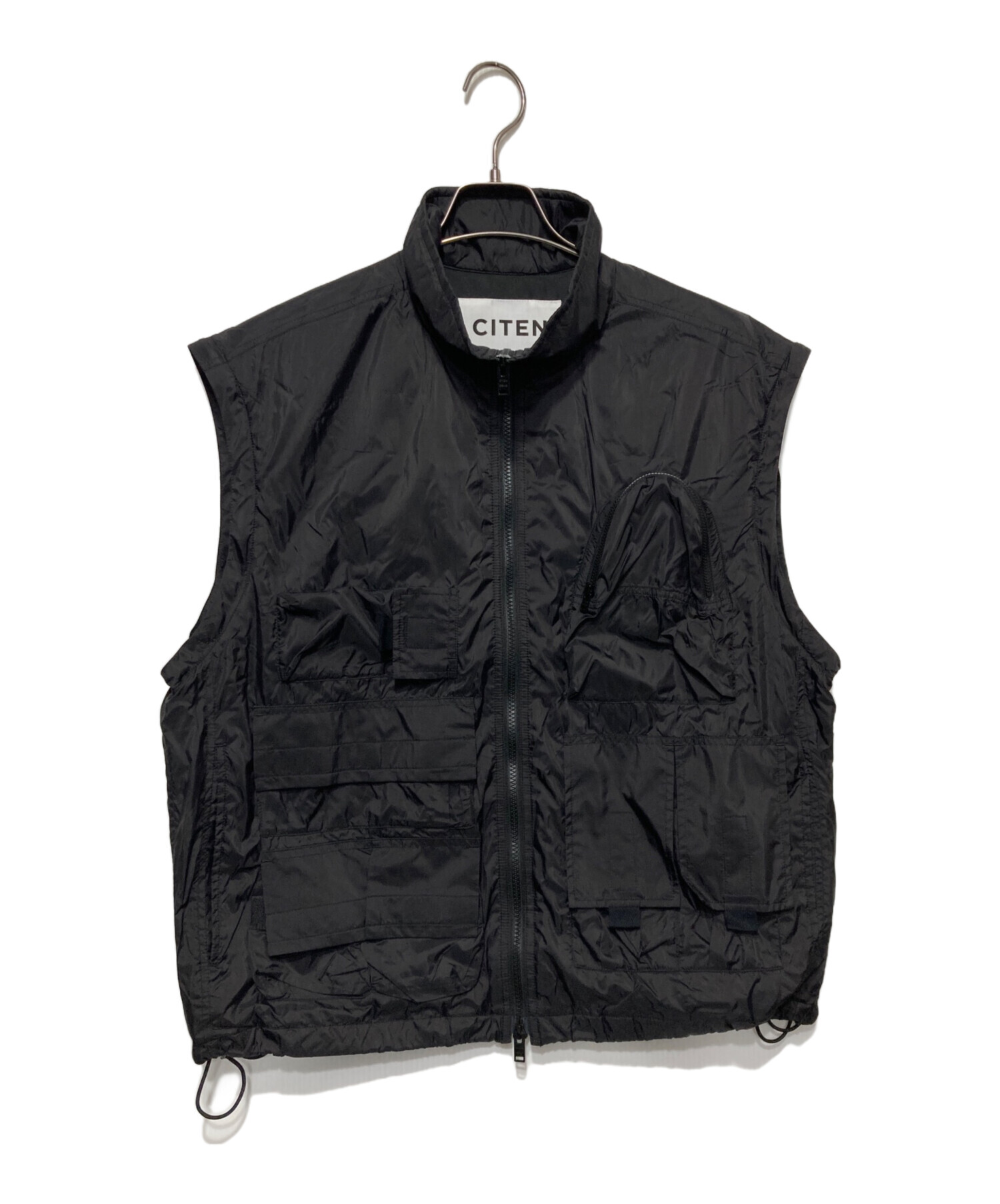 中古・古着通販】CITEN (シテン) マルチポケットブルゾン ブラック