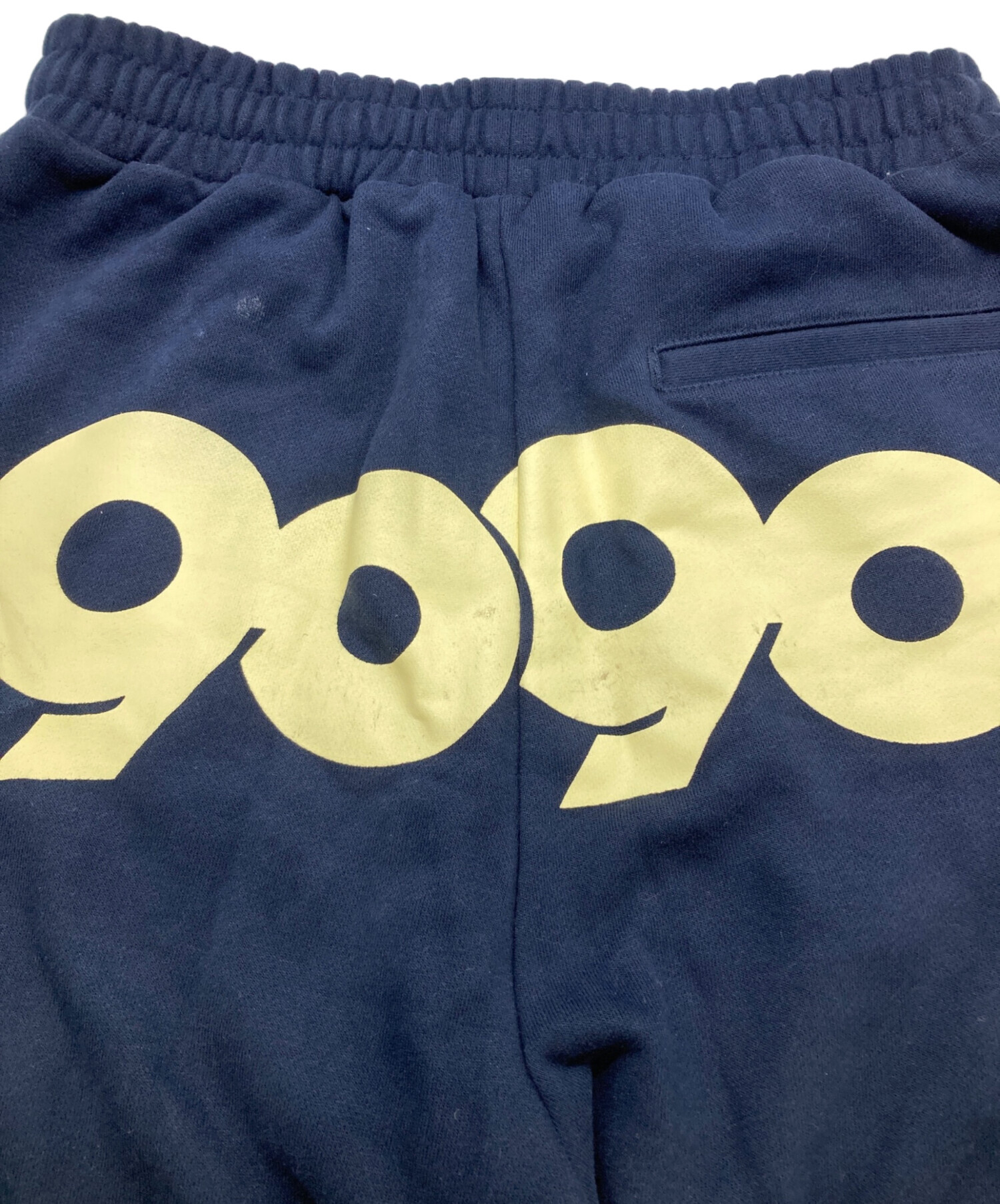 中古・古着通販】9090 (9090) 90 Logo SWEAT PANTS ネイビー サイズ:L 