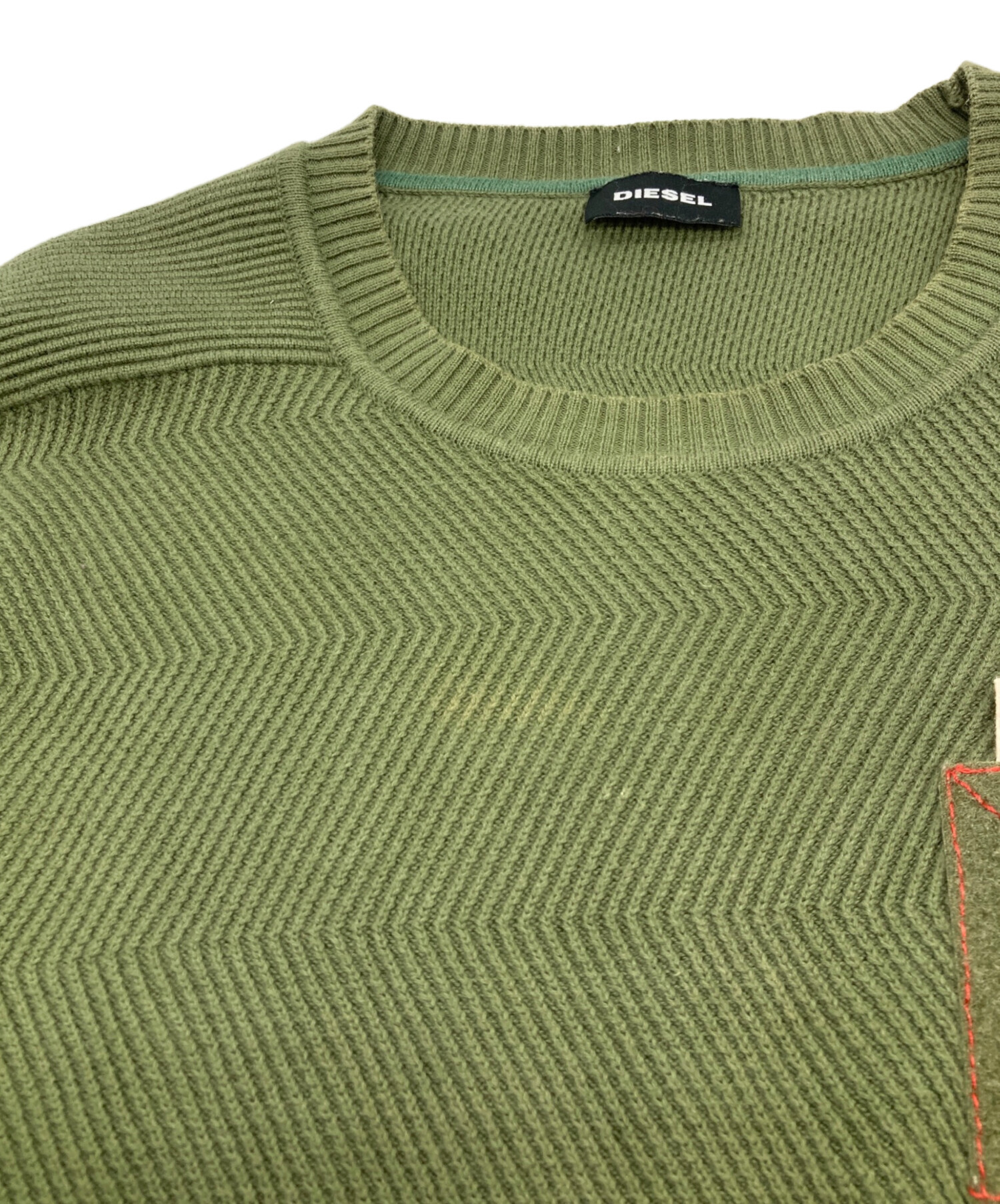 中古・古着通販】DIESEL (ディーゼル) サーマルミリタリーカットソー