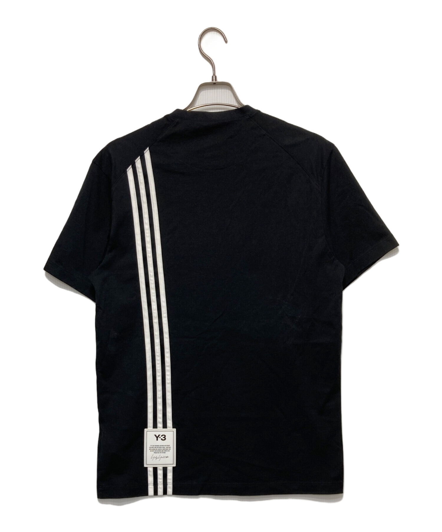 中古・古着通販】Y-3 (ワイスリー) M 3 STP SS TEE ブラック サイズ:S 
