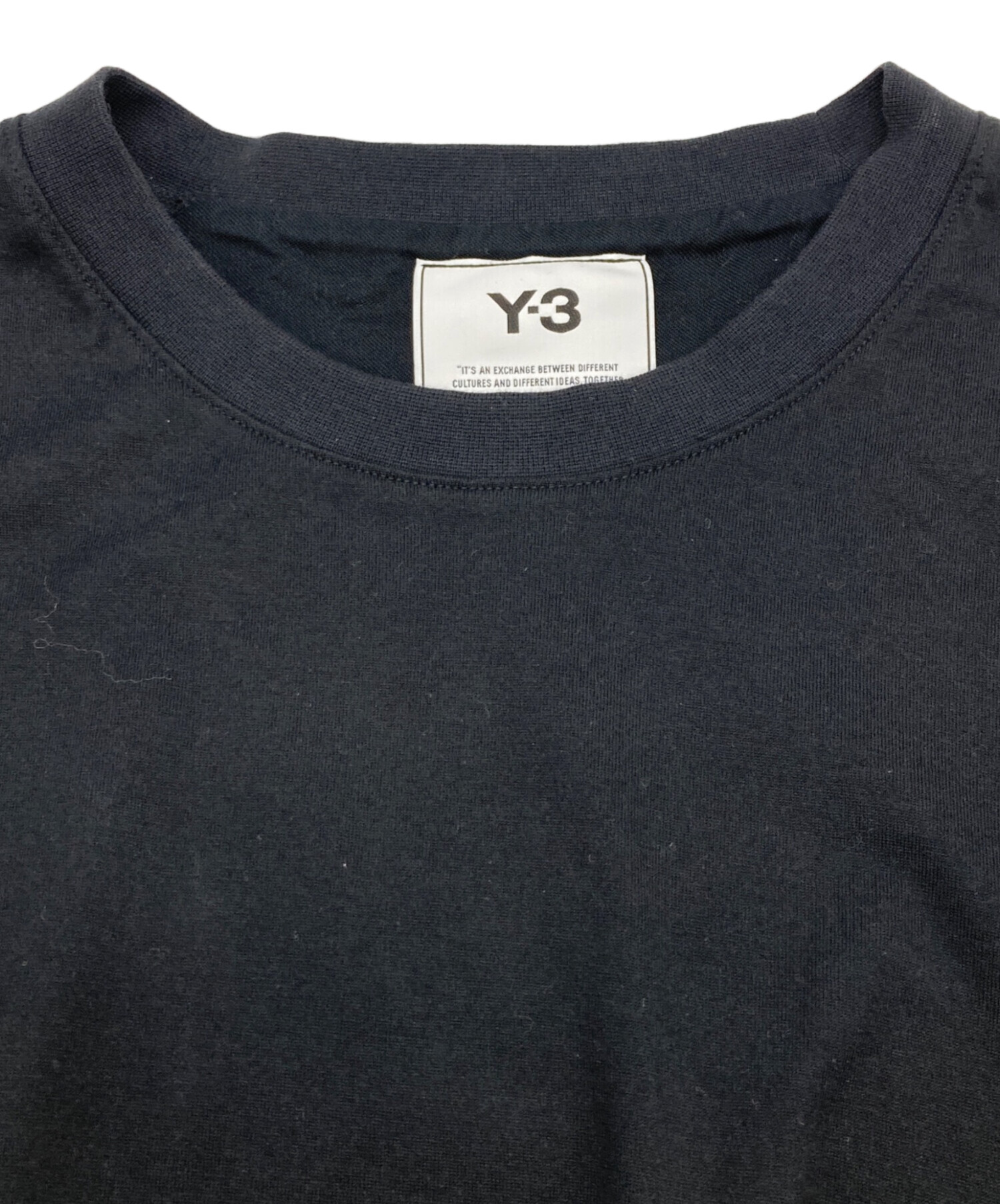 中古・古着通販】Y-3 (ワイスリー) M 3 STP SS TEE ブラック サイズ:S 