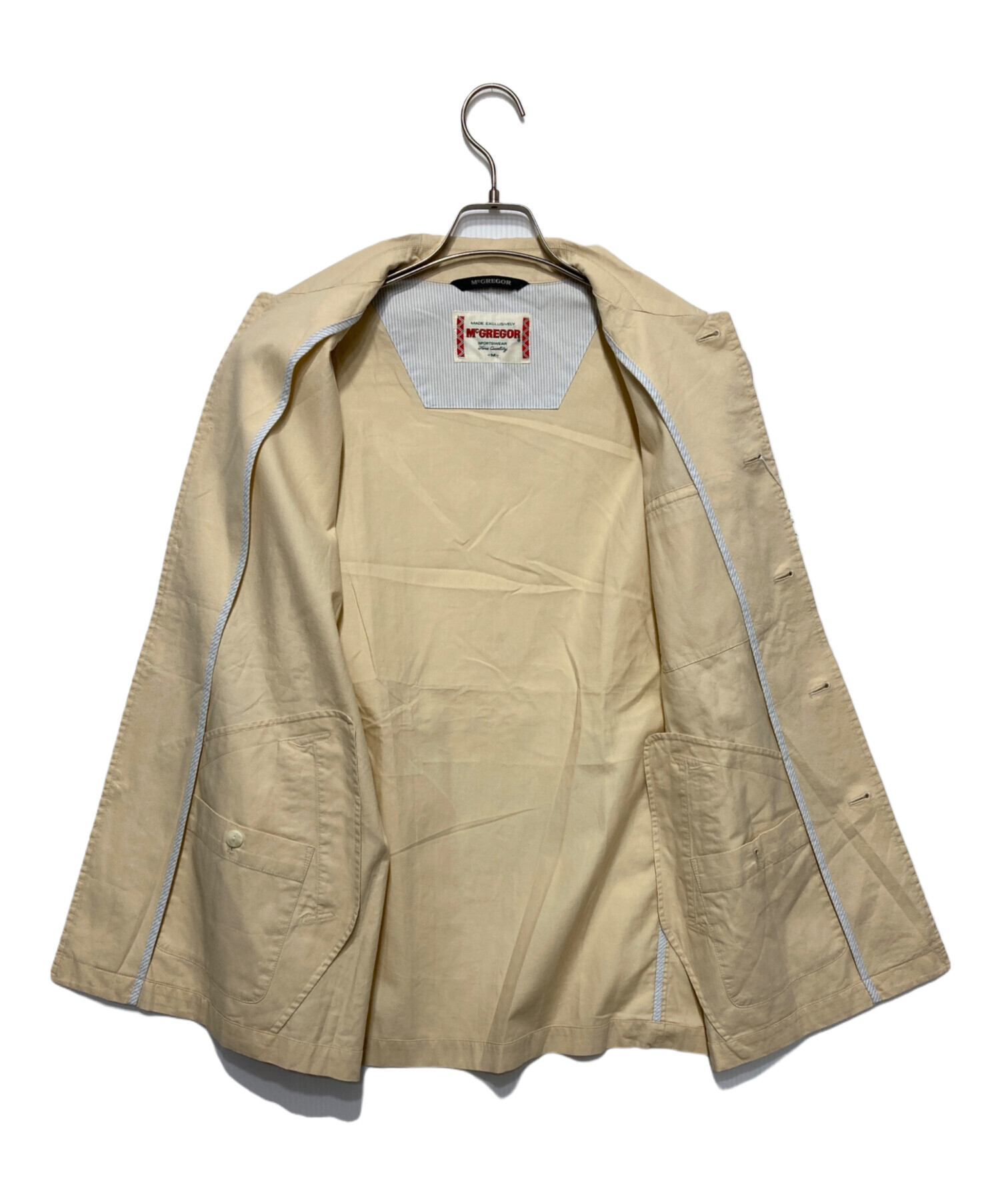中古・古着通販】McGREGOR (マクレガー) ジャケット ベージュ サイズ
