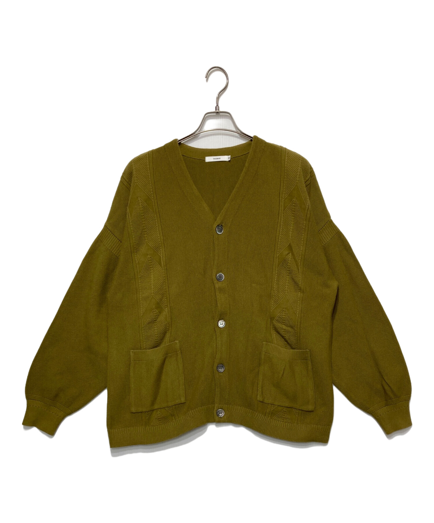 中古・古着通販】yashiki (ヤシキ) Konome Cardigan グリーン サイズ:2 