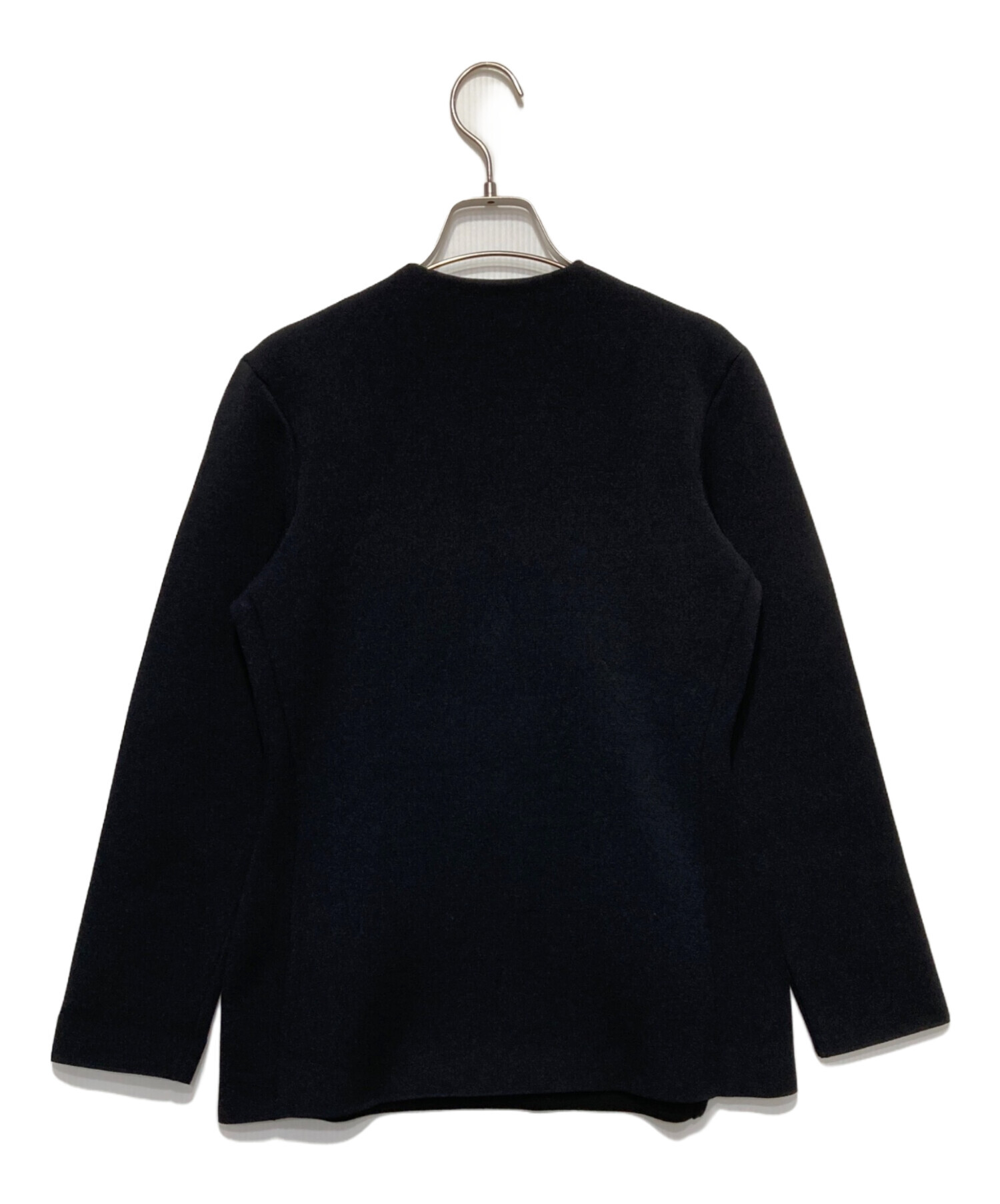 中古・古着通販】JIL SANDER (ジルサンダー) ノーカラーニット