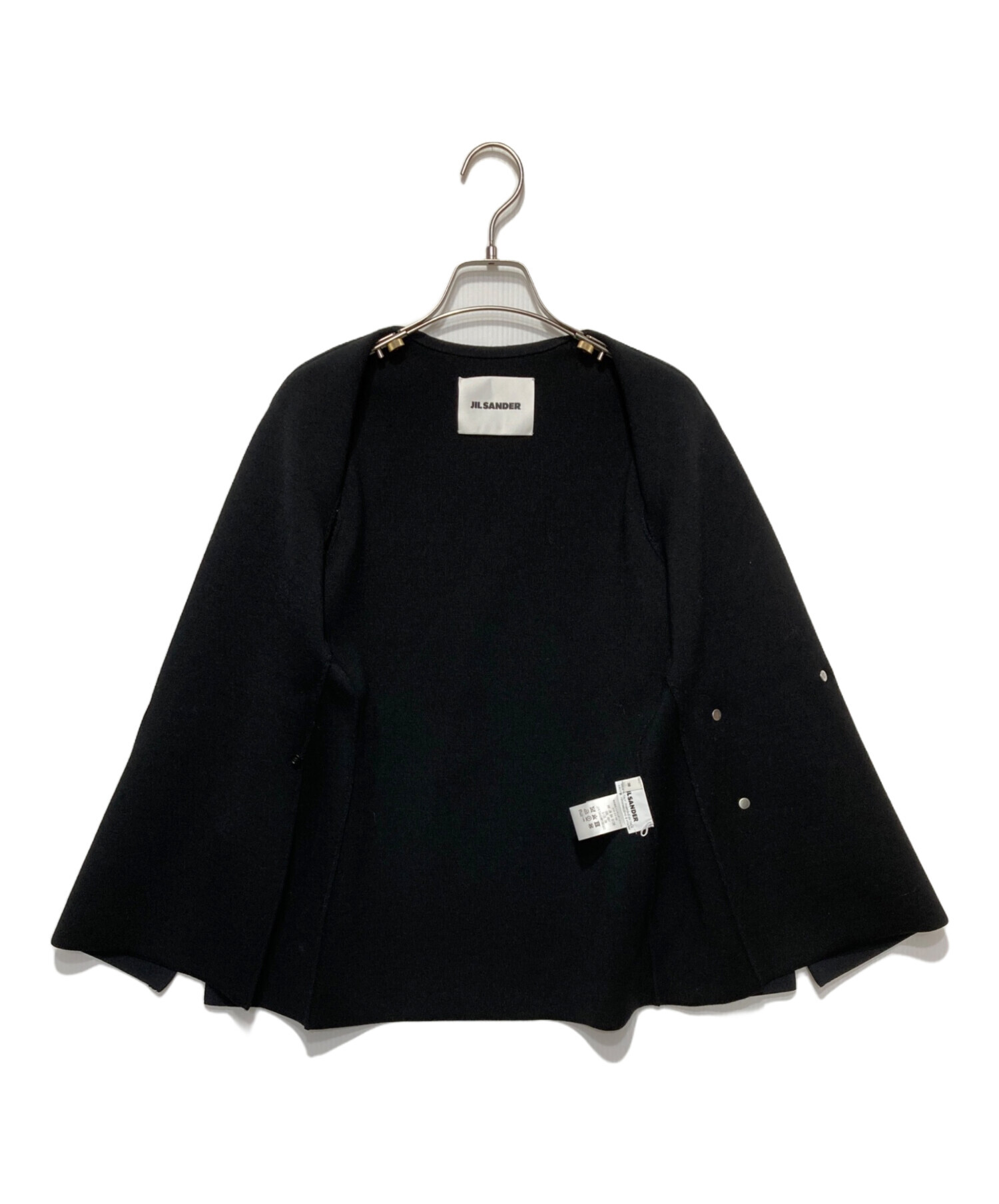 中古・古着通販】JIL SANDER (ジルサンダー) ノーカラーニット