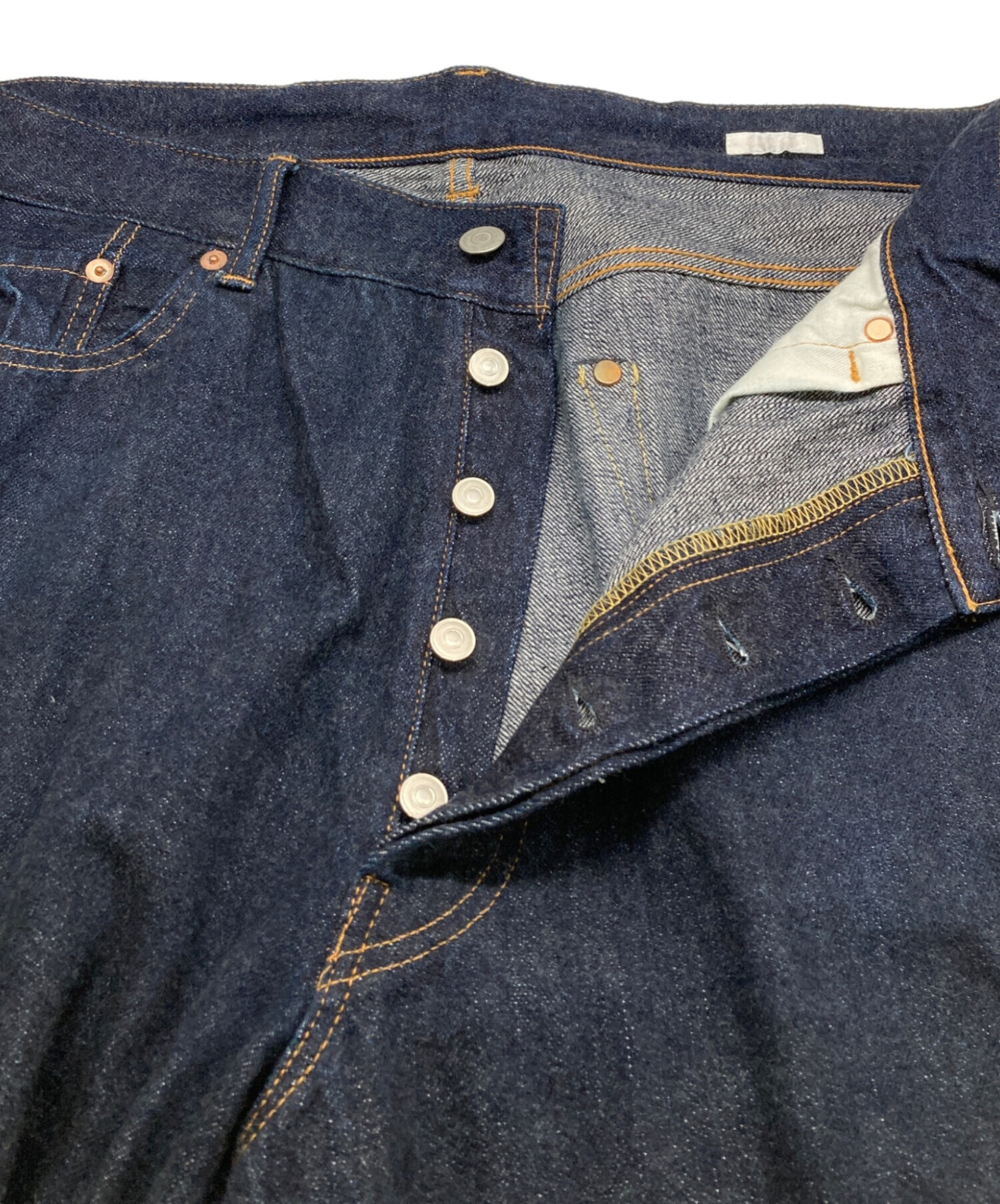 中古・古着通販】COMOLI (コモリ) デニム 5Pパンツ インディゴ サイズ