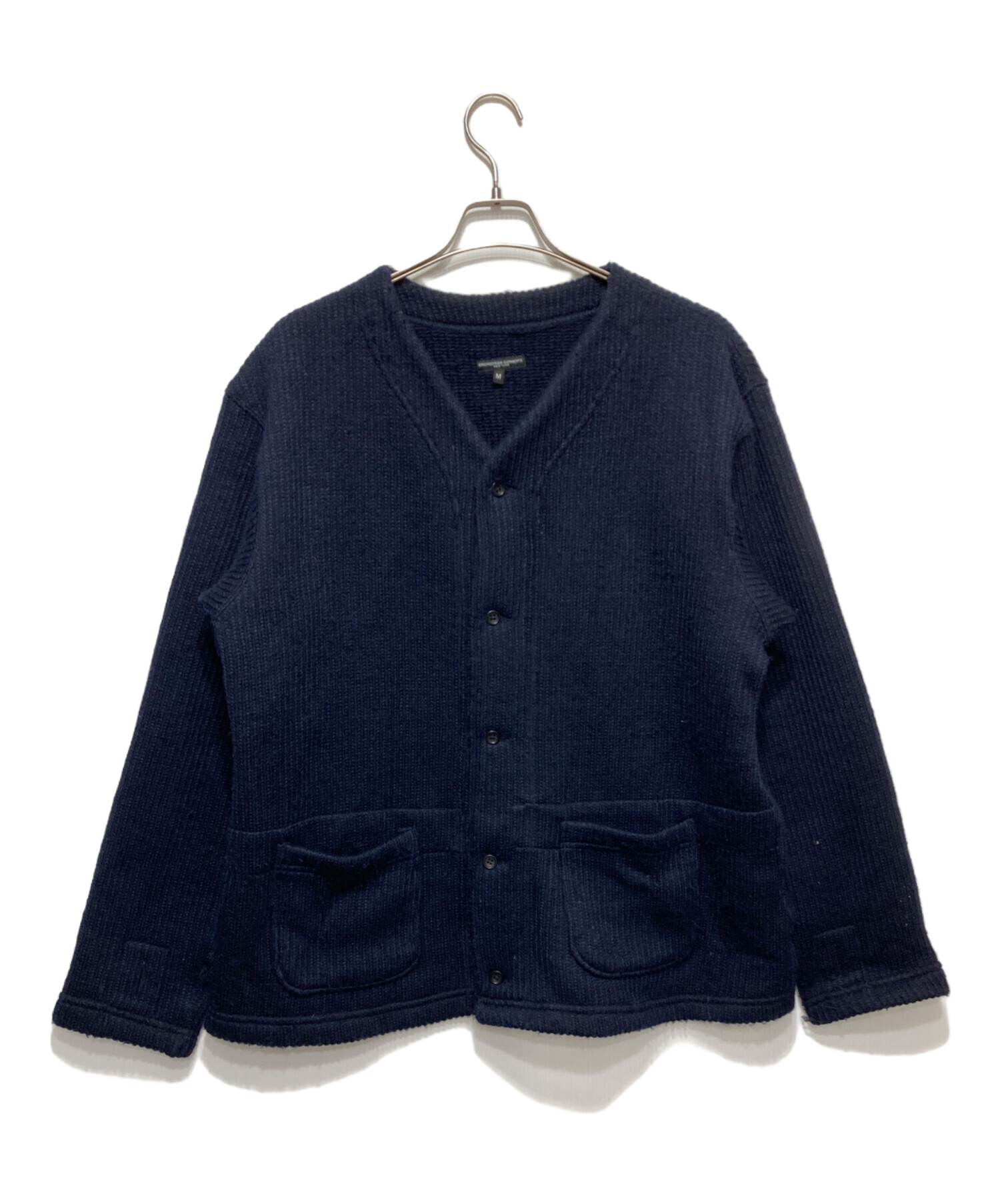 Engineered Garments カーディガン M 紺 【古着】【中古】【送料無料】 中古・古着通販】Engineered Garments (エンジニアードガーメンツ