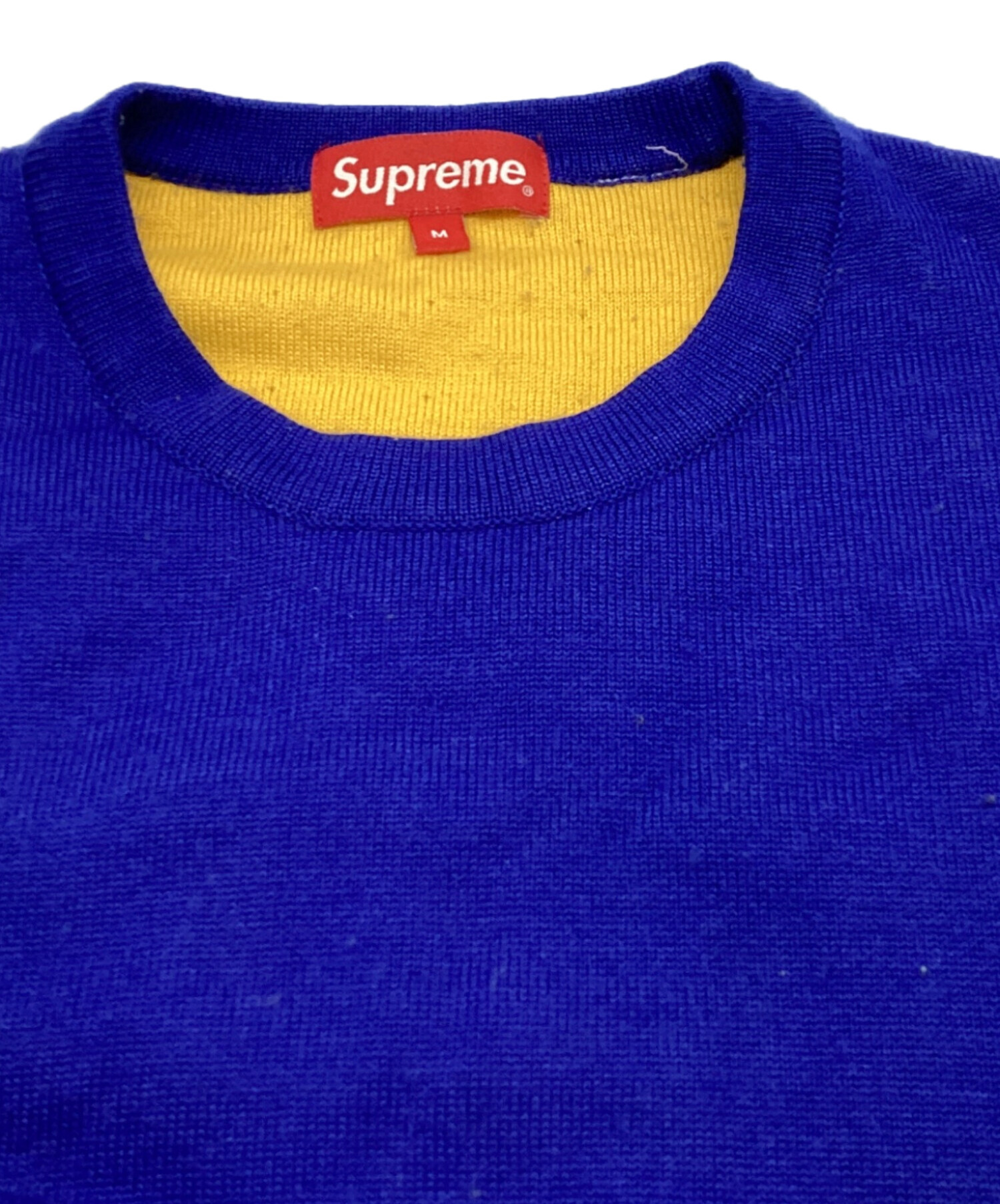 中古・古着通販】SUPREME (シュプリーム) Fuck Sweater ブルー 