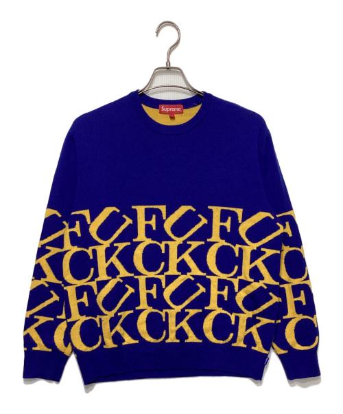 中古・古着通販】SUPREME (シュプリーム) Fuck Sweater ブルー