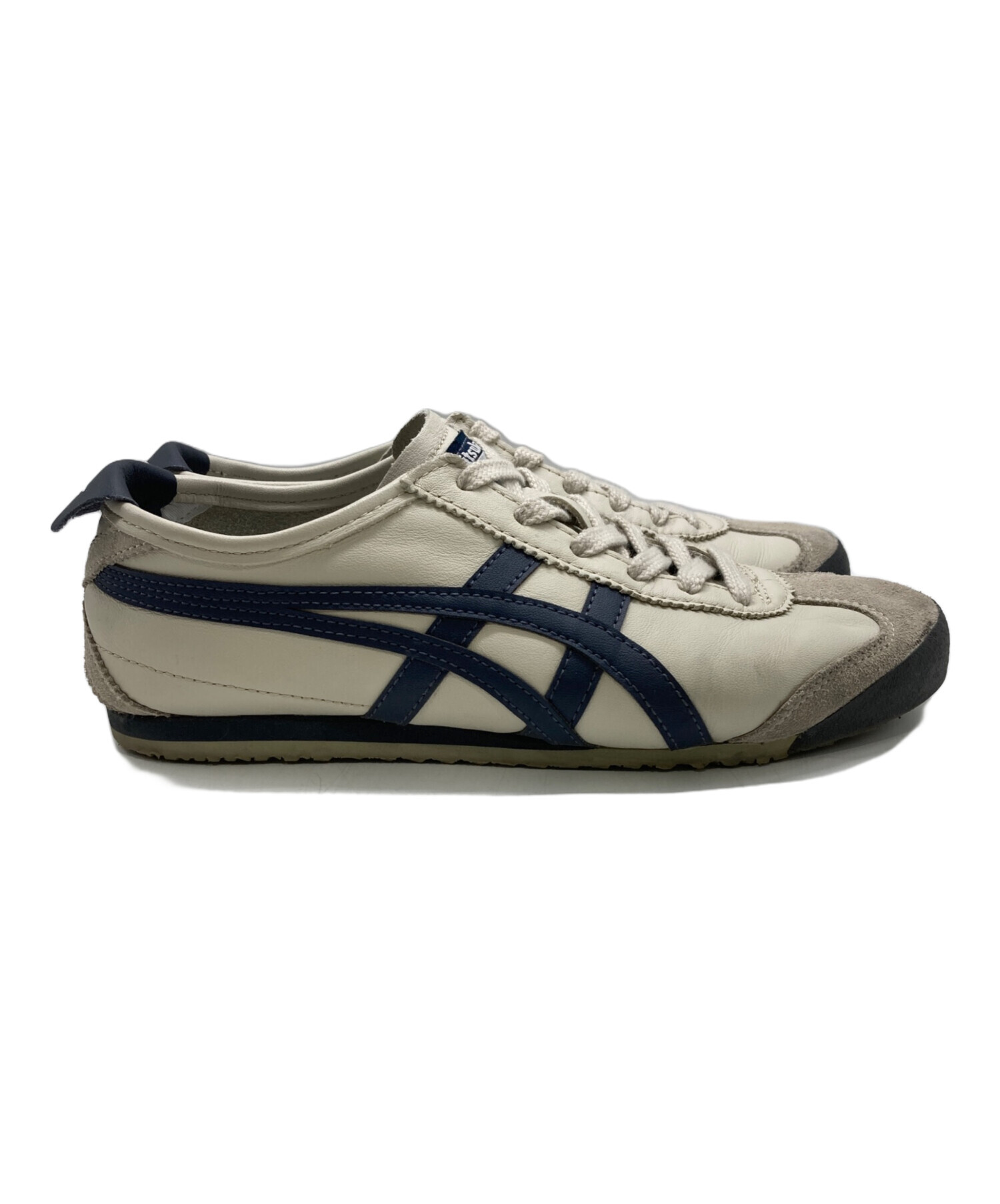 新品　オニツカタイガースニーカー メキシコ 66 レディース ネイビー23.5 中古・古着通販】Onitsuka Tiger (オニツカタイガー) メキシコ66