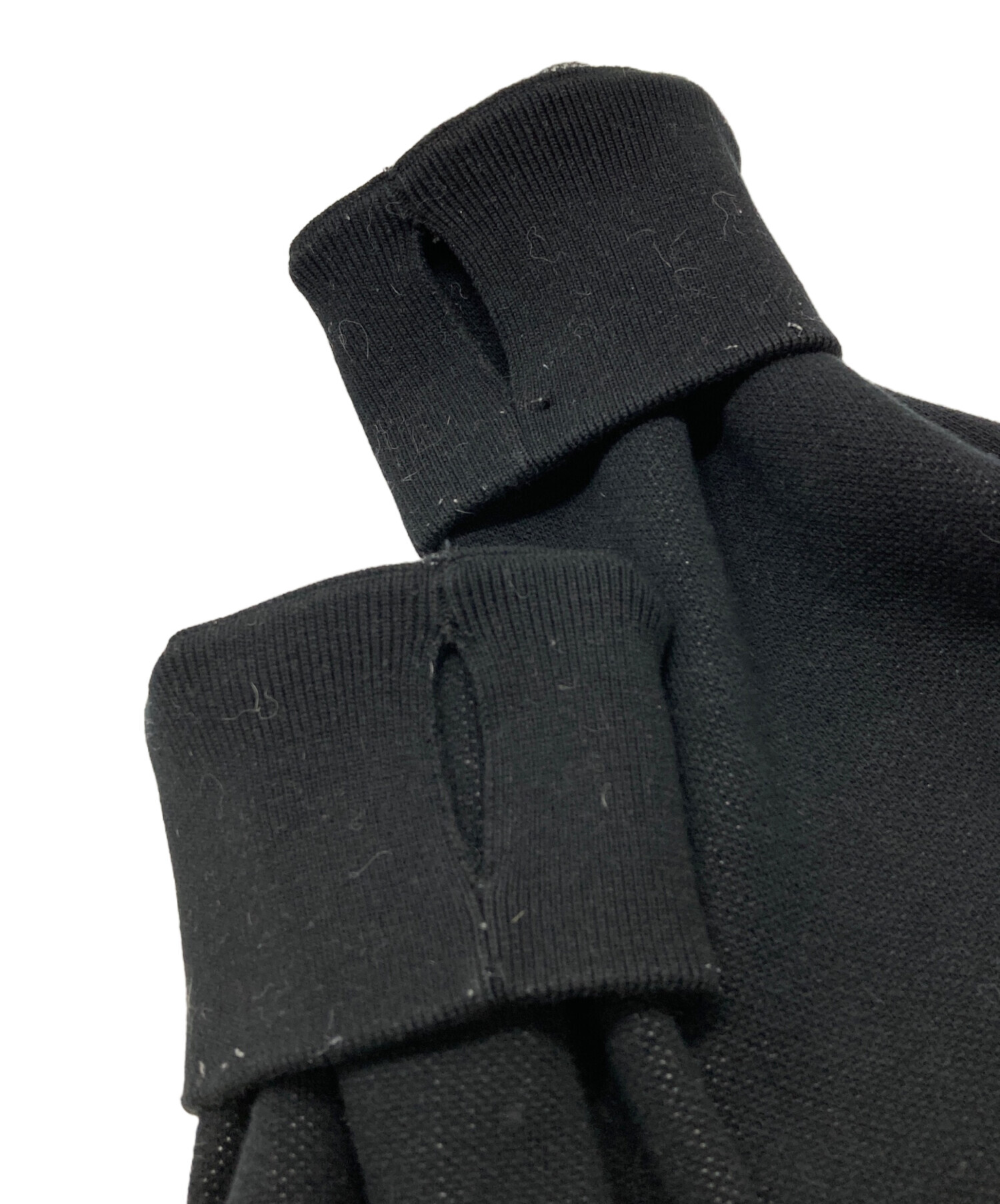 FRAMeWORK ジャガードロゴ SWEATニット スウェット ブラック 中古・古着通販】FRAMeWORK (フレームワーク) ジャガードロゴSWEAT