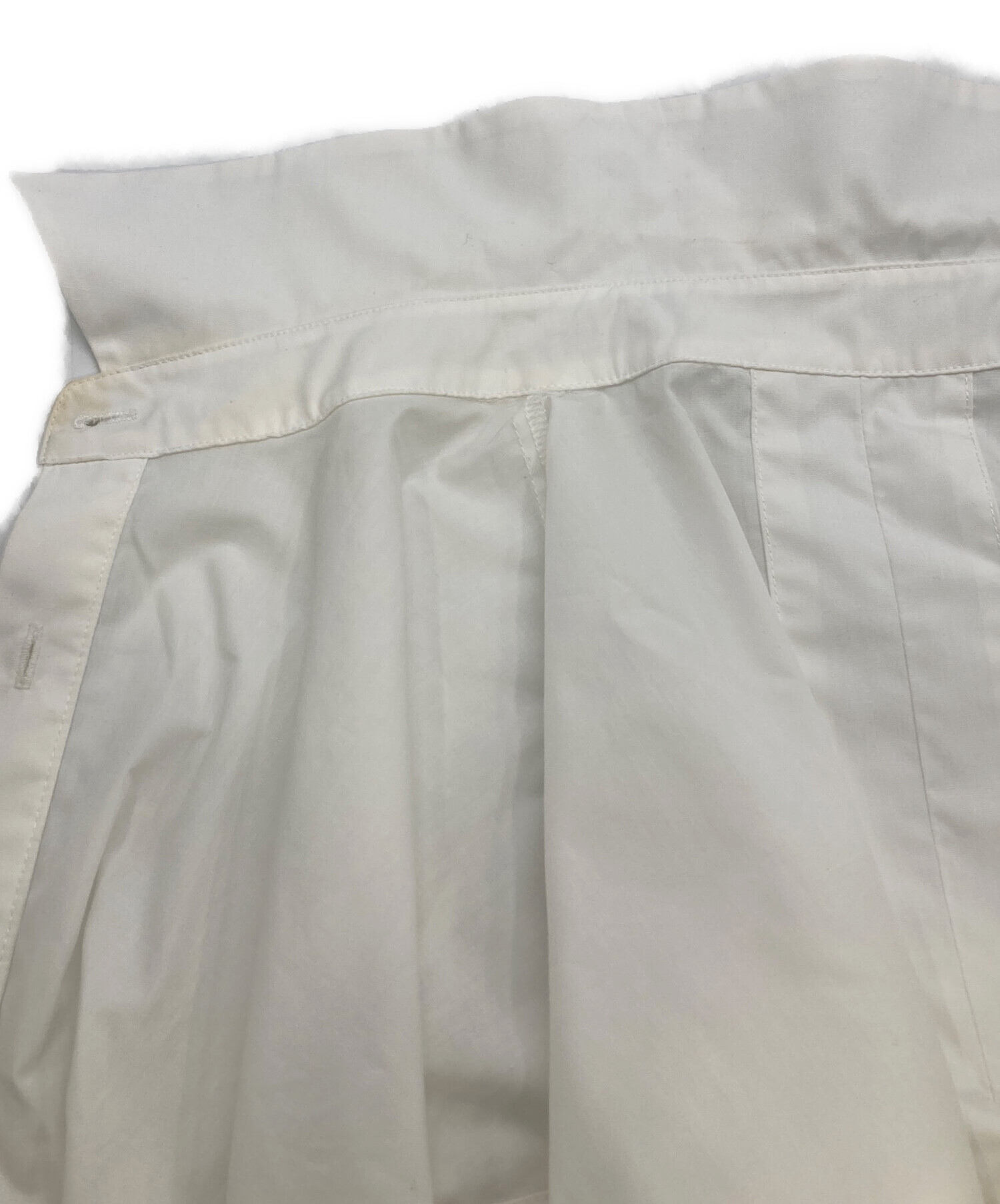 中古・古着通販】Ameri (アメリ) 2WAY RIBBON SLEEVE SHIRT ホワイト 