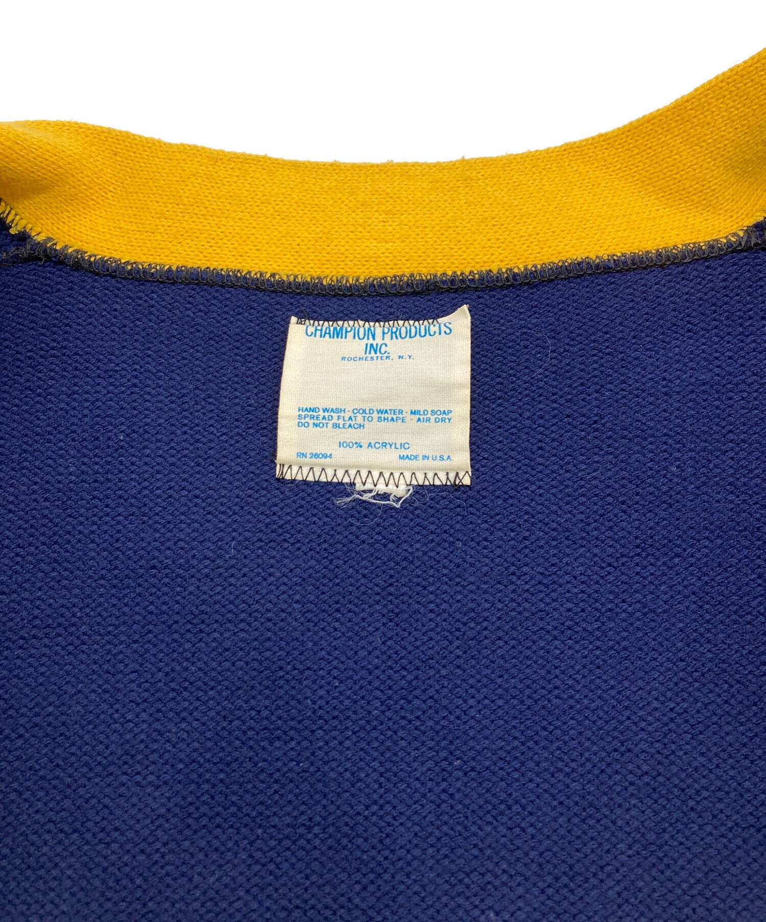 中古・古着通販】Champion (チャンピオン) レタードカーディガン