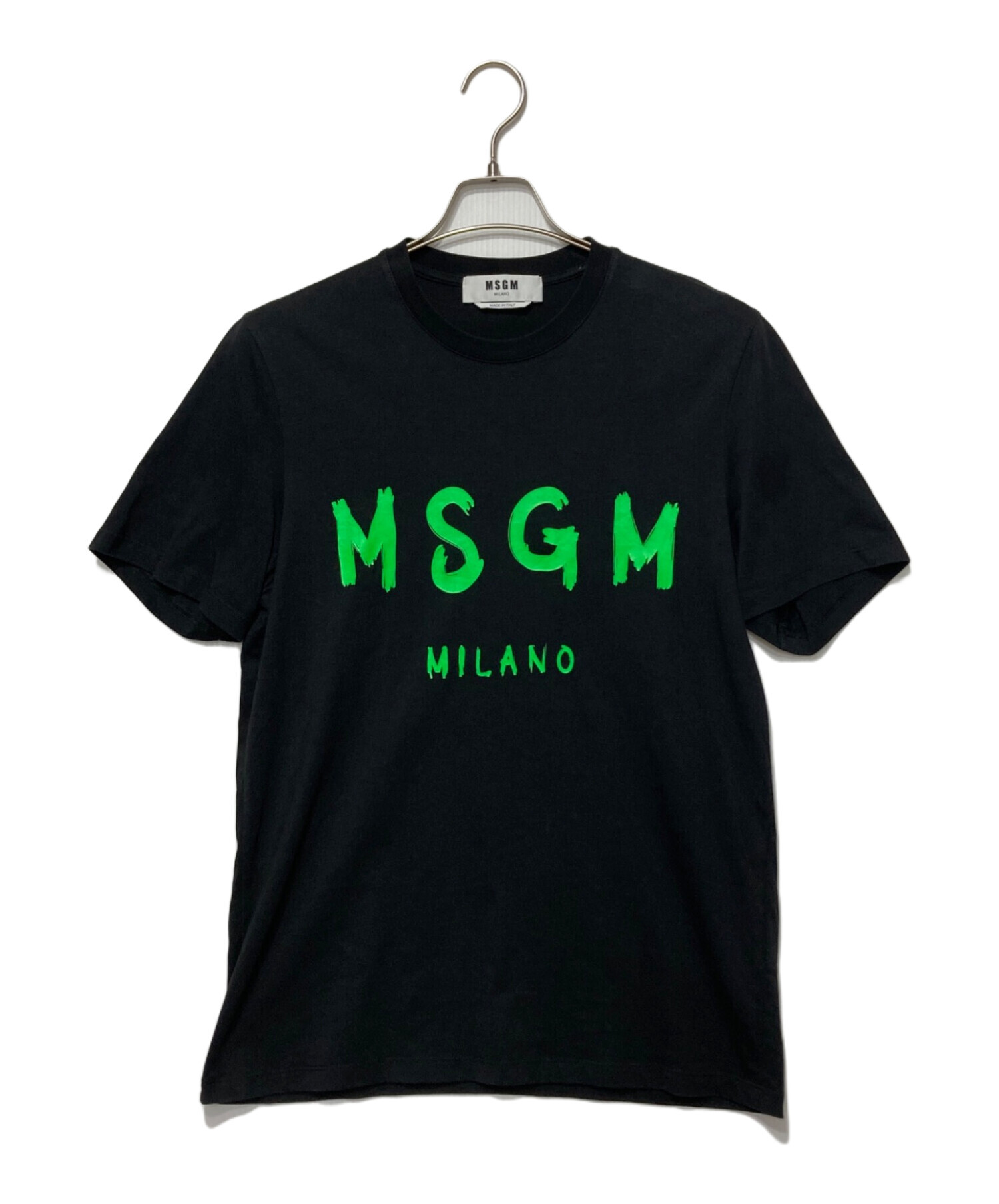 中古・古着通販】MSGM (エムエスジーエム) 手書きロゴプリントTシャツ 