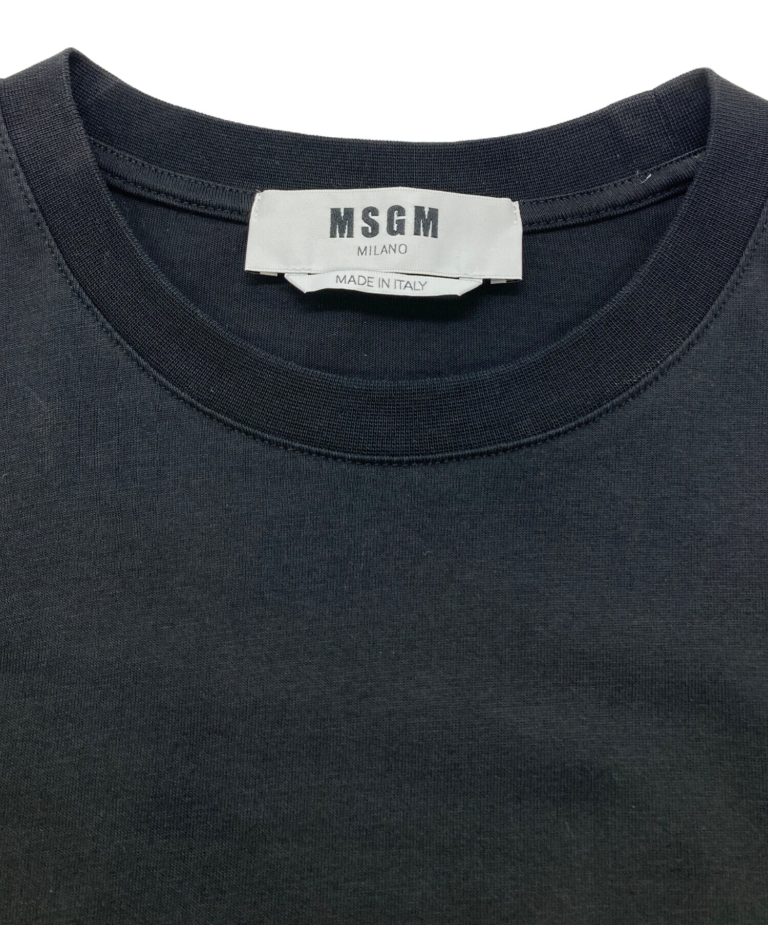 中古・古着通販】MSGM (エムエスジーエム) 手書きロゴプリントTシャツ 