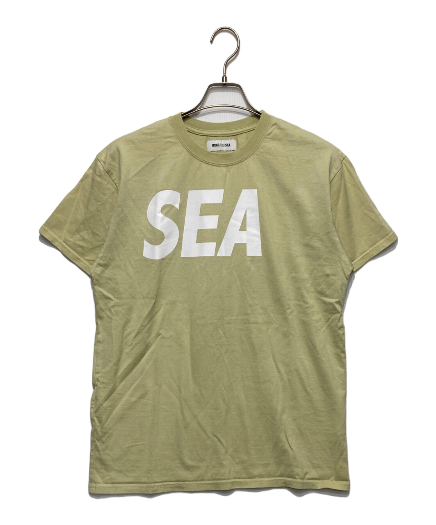 中古・古着通販】WIND AND SEA (ウィンダンシー) ロゴプリントTシャツ 