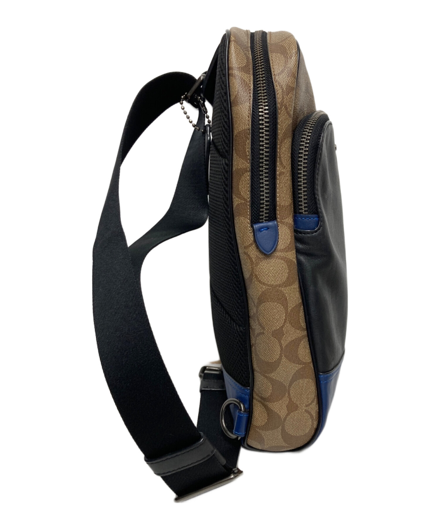 中古・古着通販】COACH (コーチ) シグネチャーショルダーバッグ 