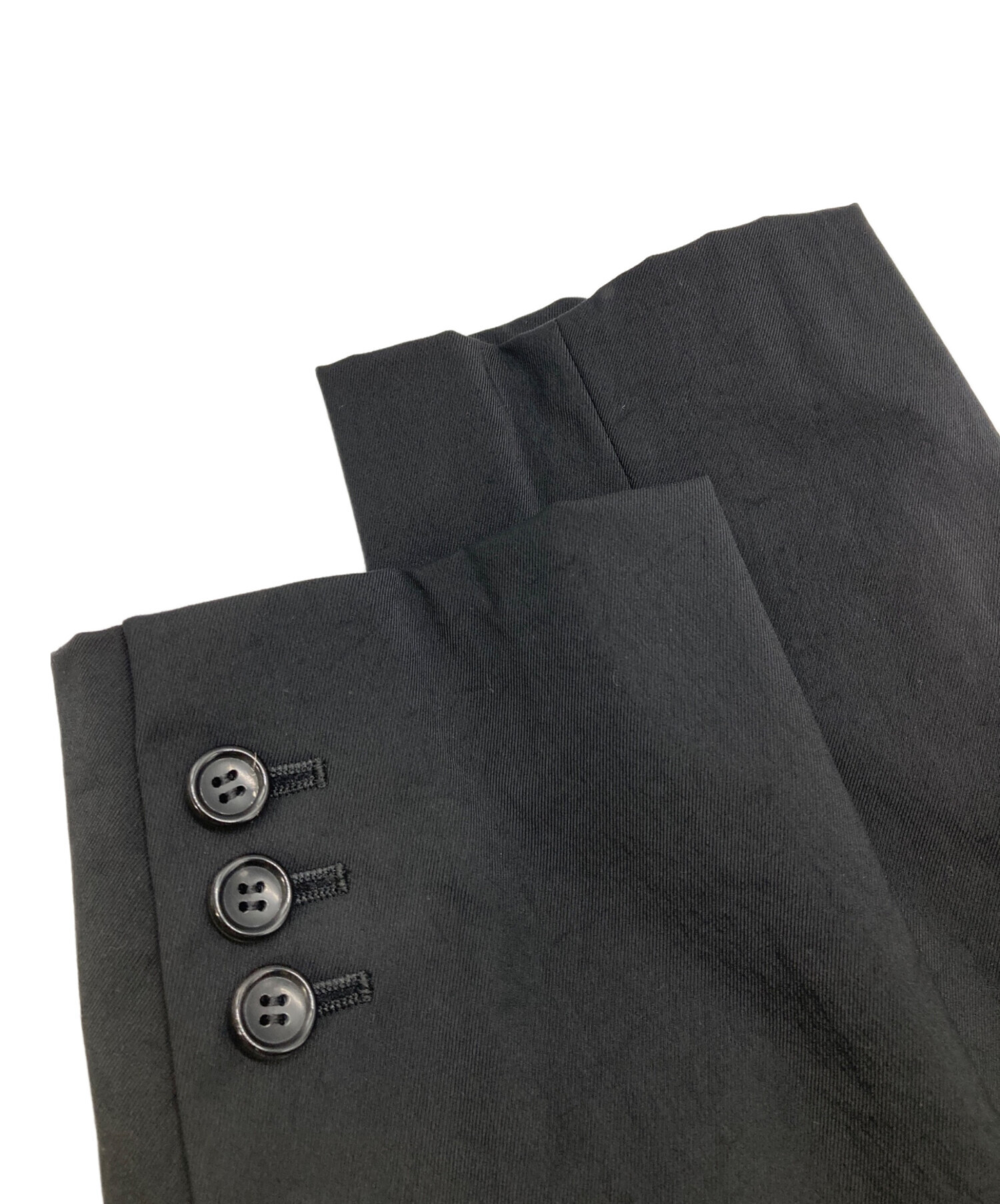 【美品】コムデギャルソン オムプリュス　テーラードジャケット　ブラック COMME des GARCONS HOMME PLUS（コムデギャルソンオムプリュス