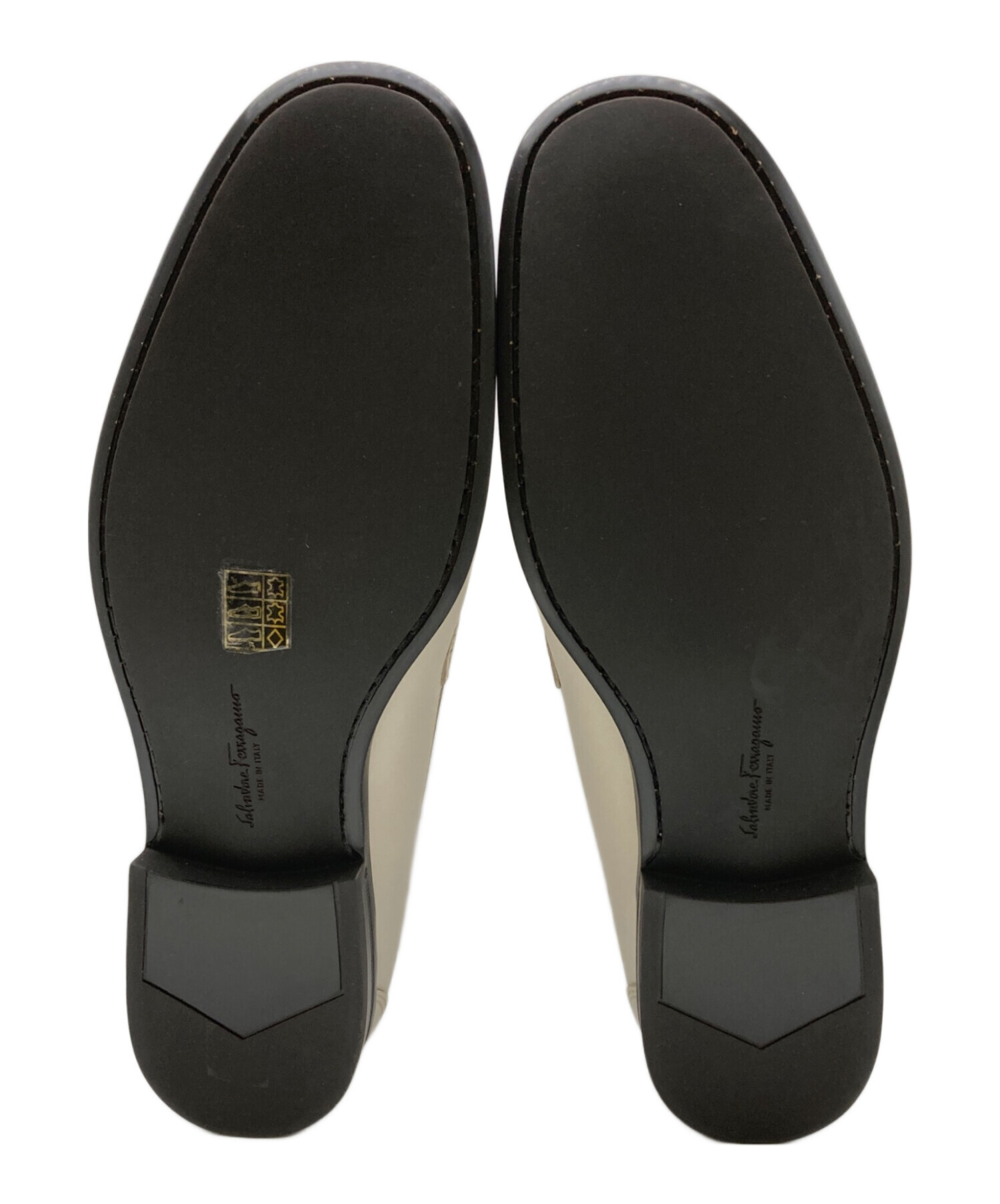 中古・古着通販】Ferragamo (フェラガモ) Grandioso 2ビットローファー