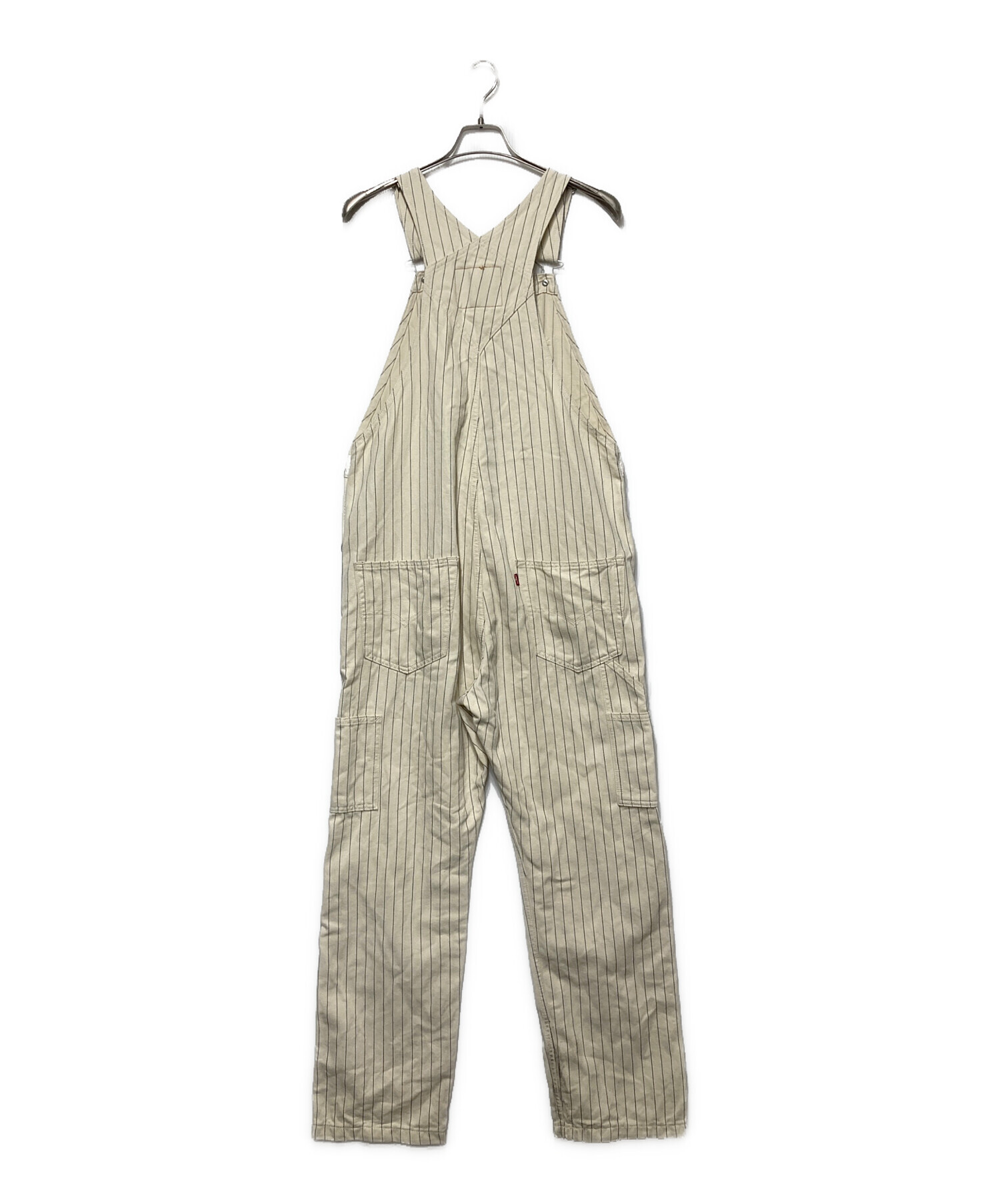 中古・古着通販】LEVI'S (リーバイス) オーバーオール アイボリー
