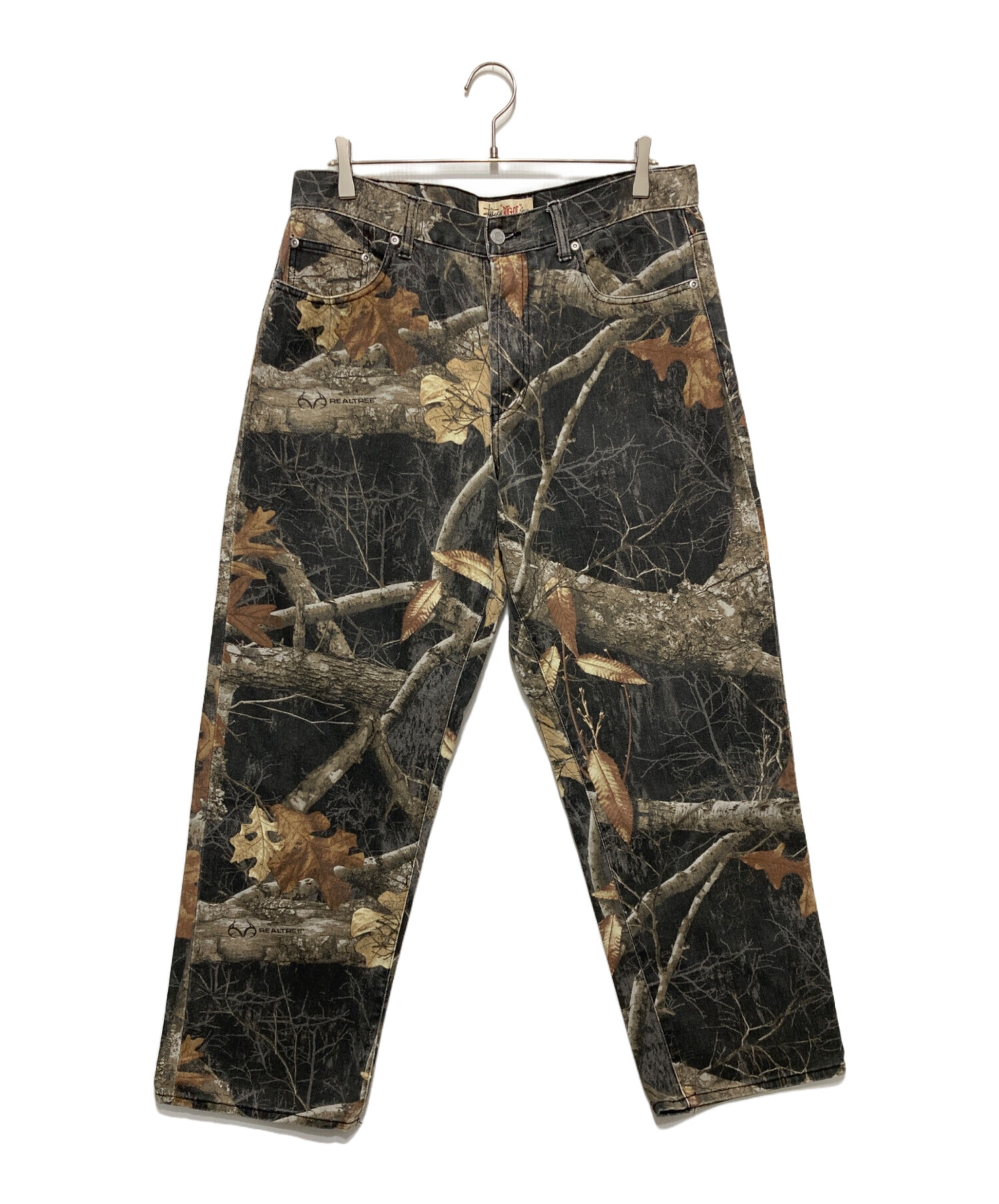 中古・古着通販】stussy (ステューシー) BIG OL JEAN REALTREE EDGE
