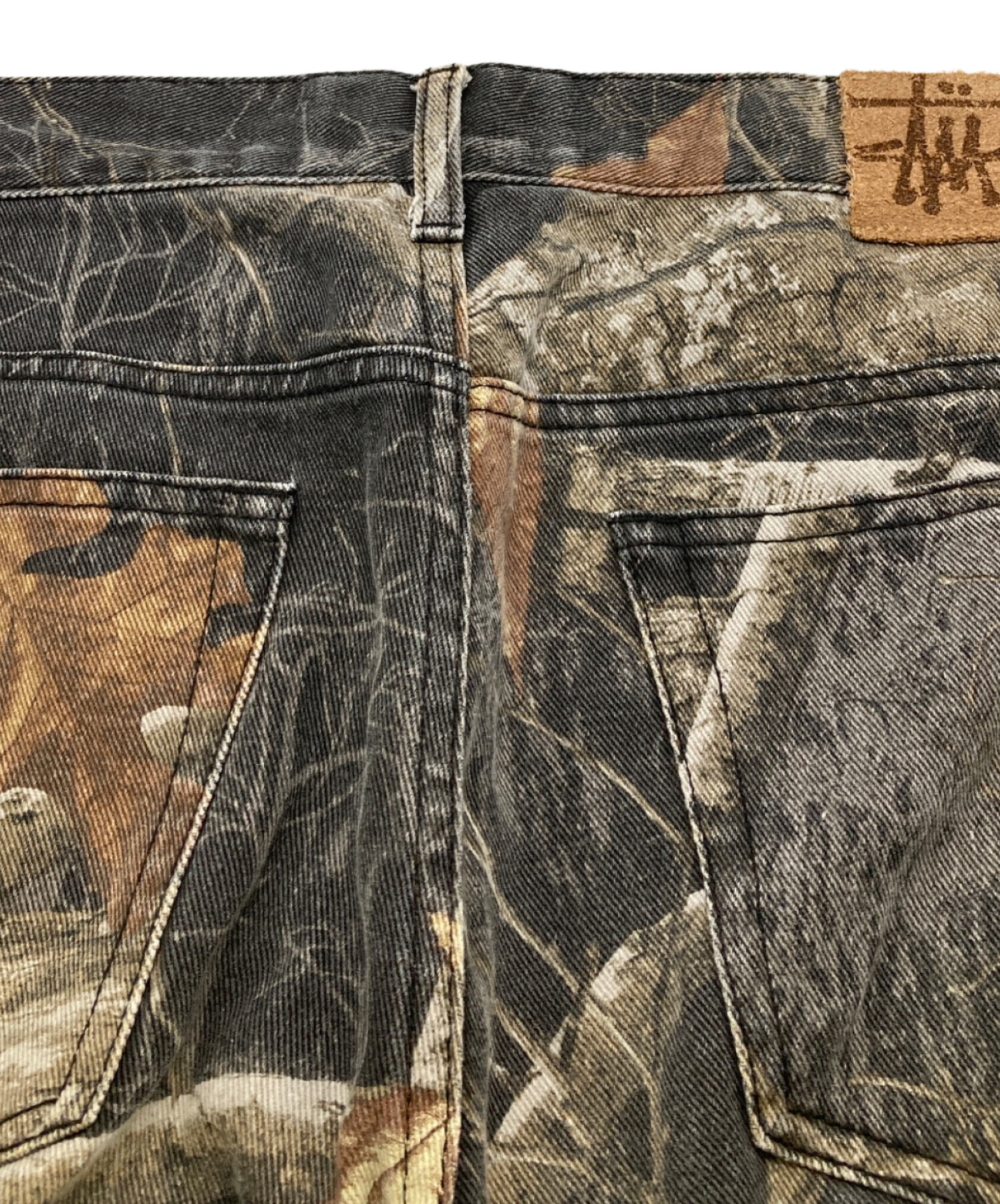 中古・古着通販】stussy (ステューシー) BIG OL JEAN REALTREE EDGE