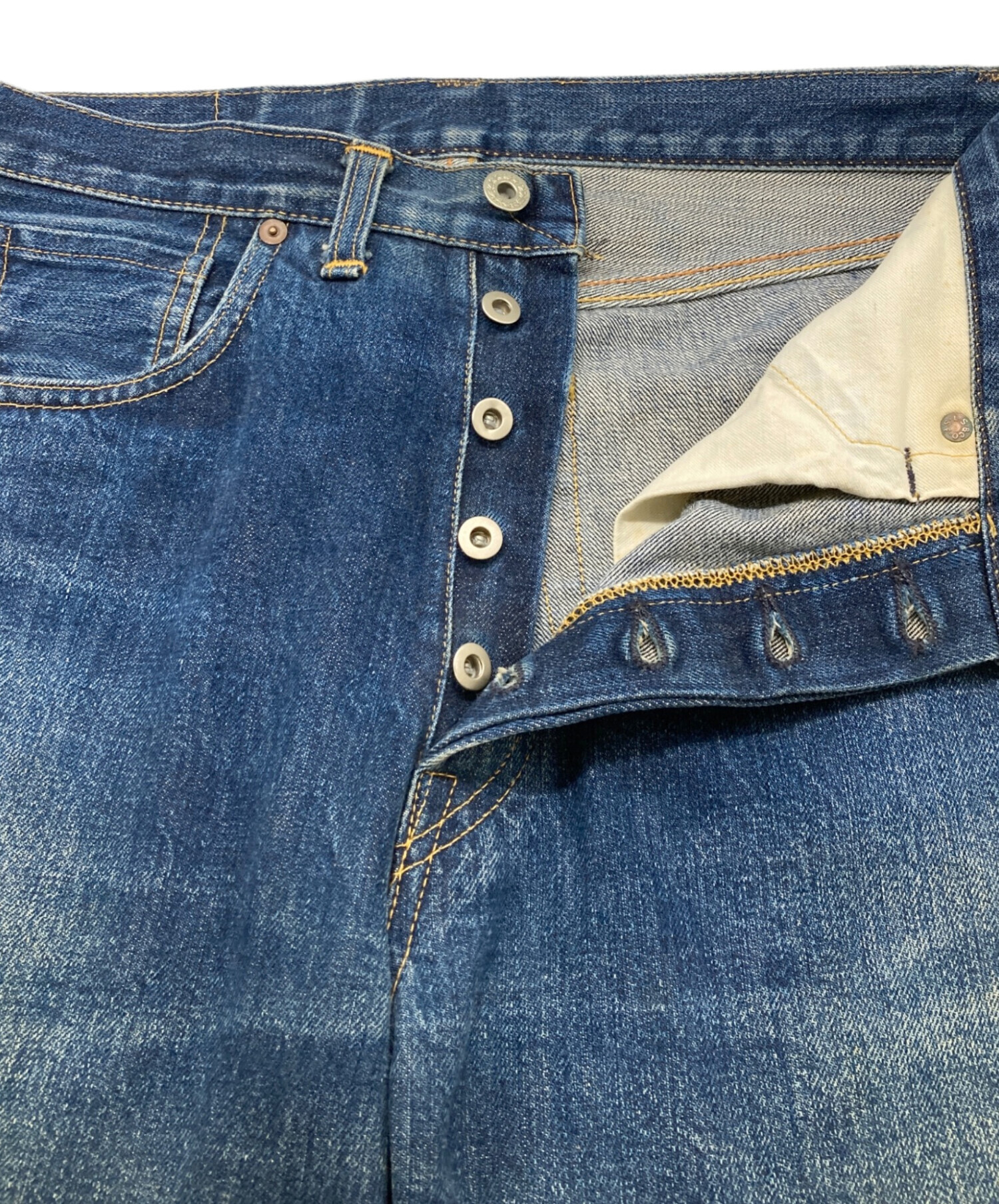 中古・古着通販】LEVI'S (リーバイス) S501XXデニムパンツ インディゴ