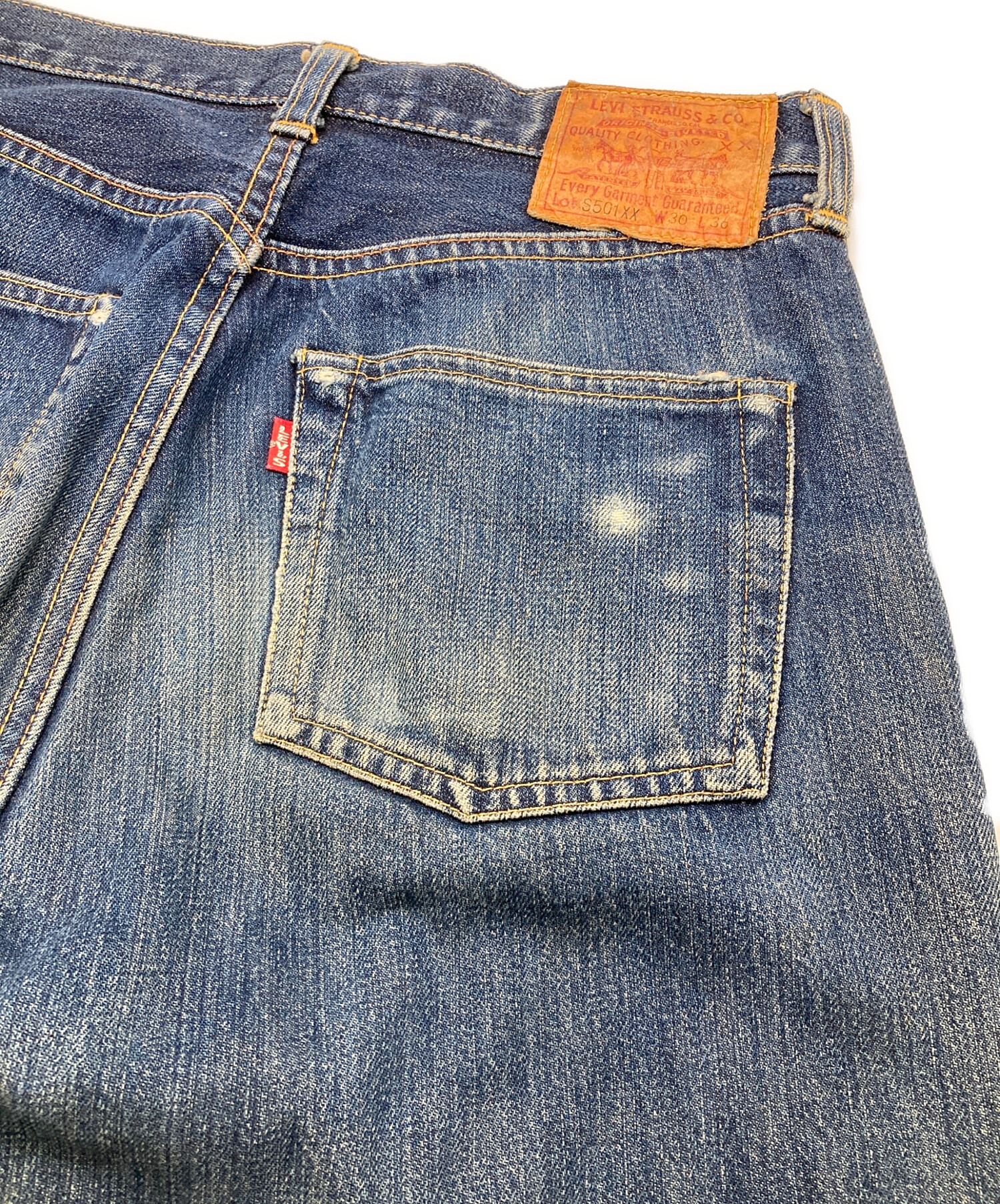 中古・古着通販】LEVI'S (リーバイス) S501XXデニムパンツ インディゴ