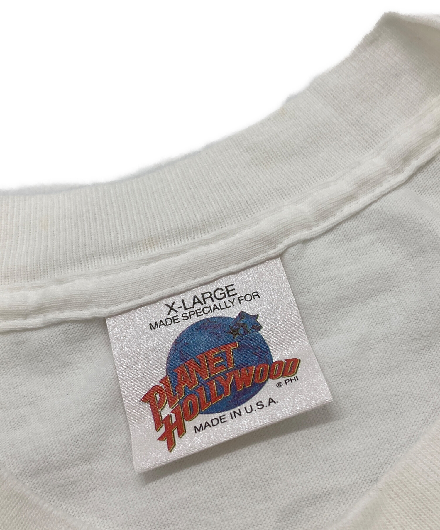 中古・古着通販】PLANET HOLLYWOOD (プラネットハリウッド) プリントT