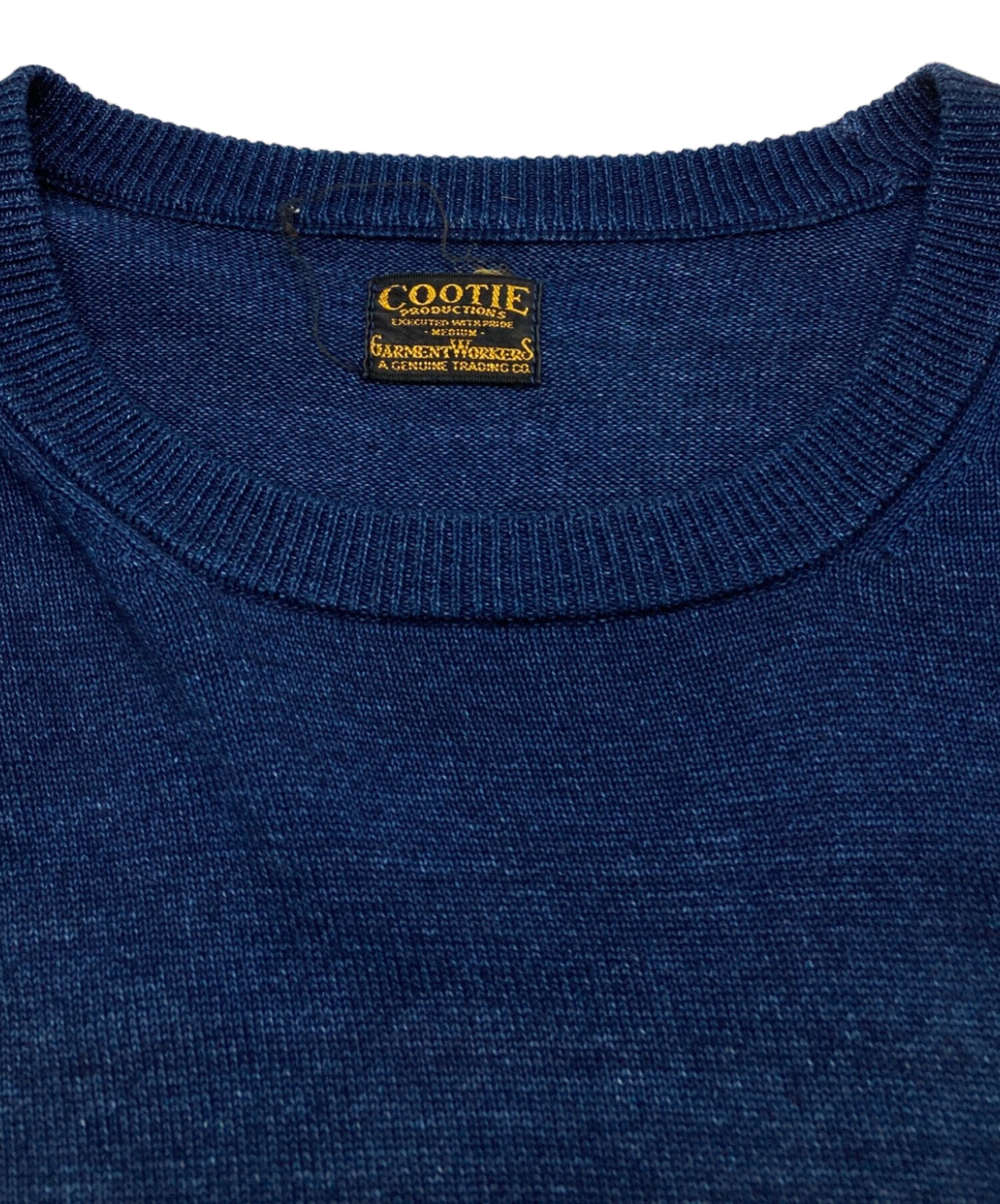 美中古 COOTIE/クーティー バンディット セーター 袖ボーダー ニット S 