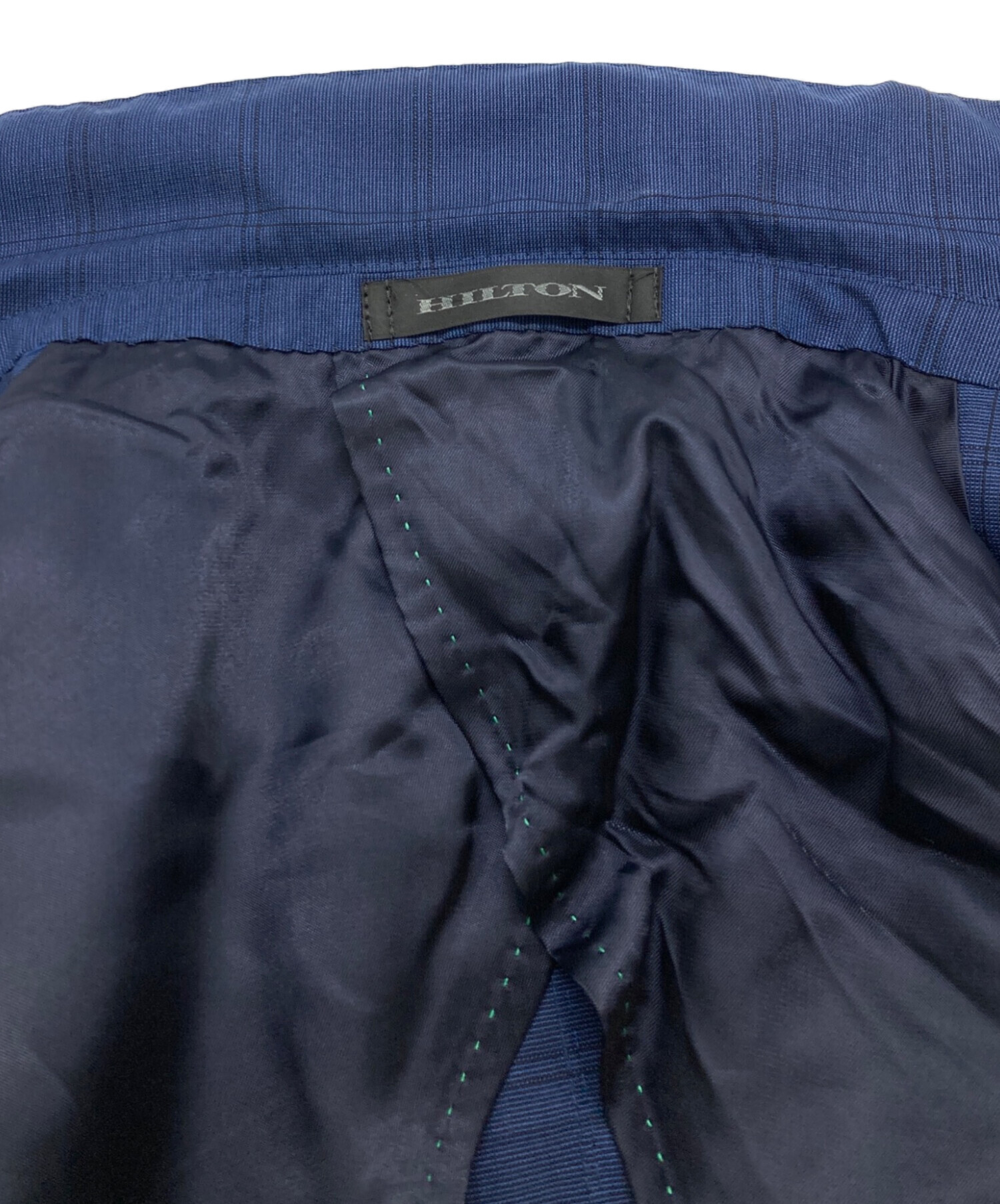 中古・古着通販】Hilton (ヒルトン) セットアップスーツ ネイビー