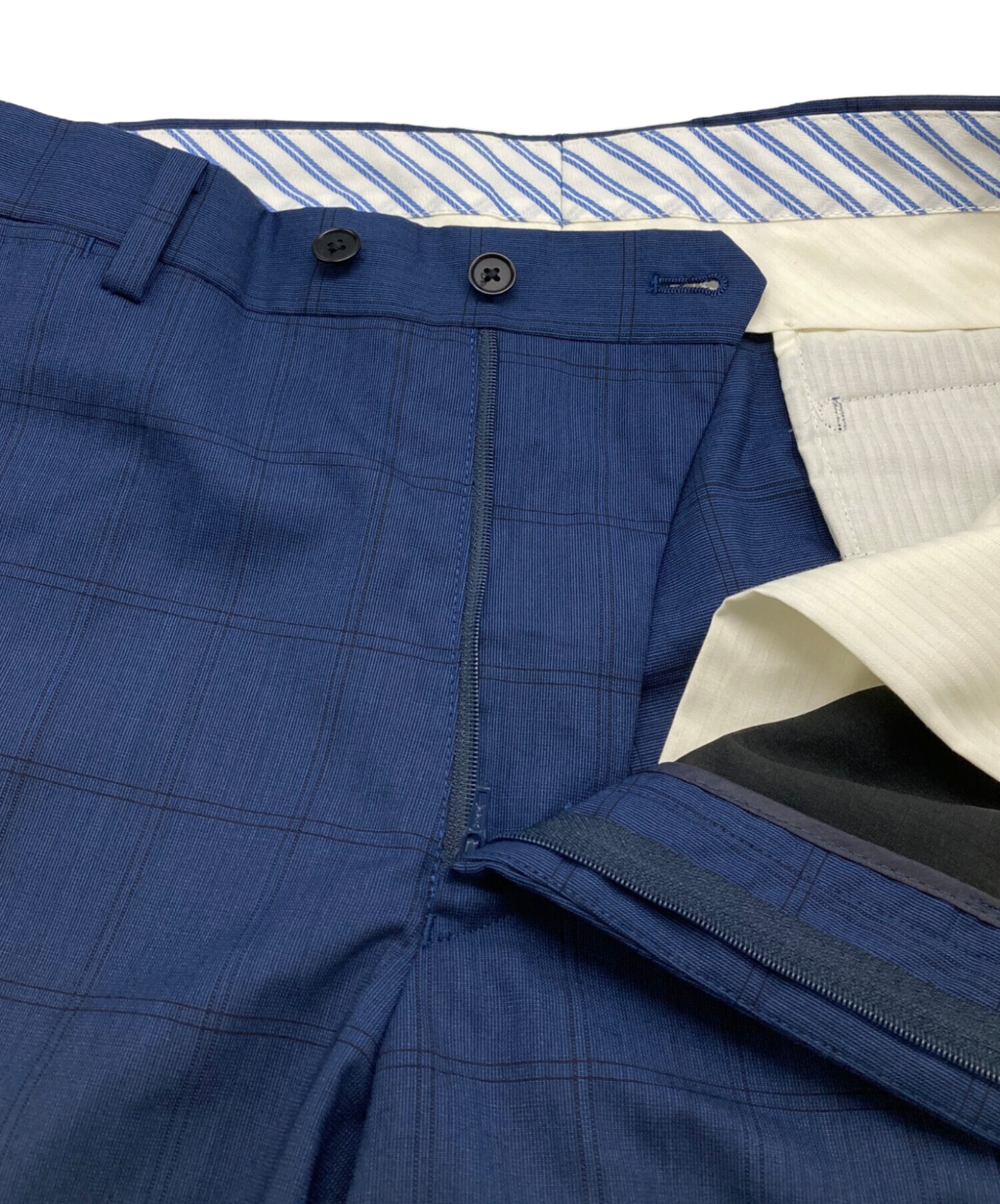 HiltonネイビースーツAB6未使用品 中古・古着通販】Hilton (ヒルトン) セットアップスーツ ネイビー