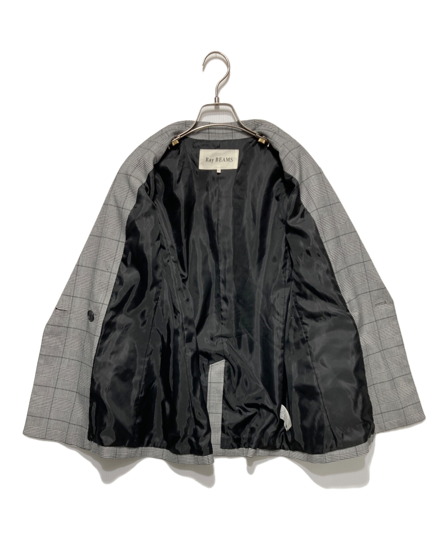 中古・古着通販】RAY BEAMS (レイ ビームス) チェック4ボタンダブル 