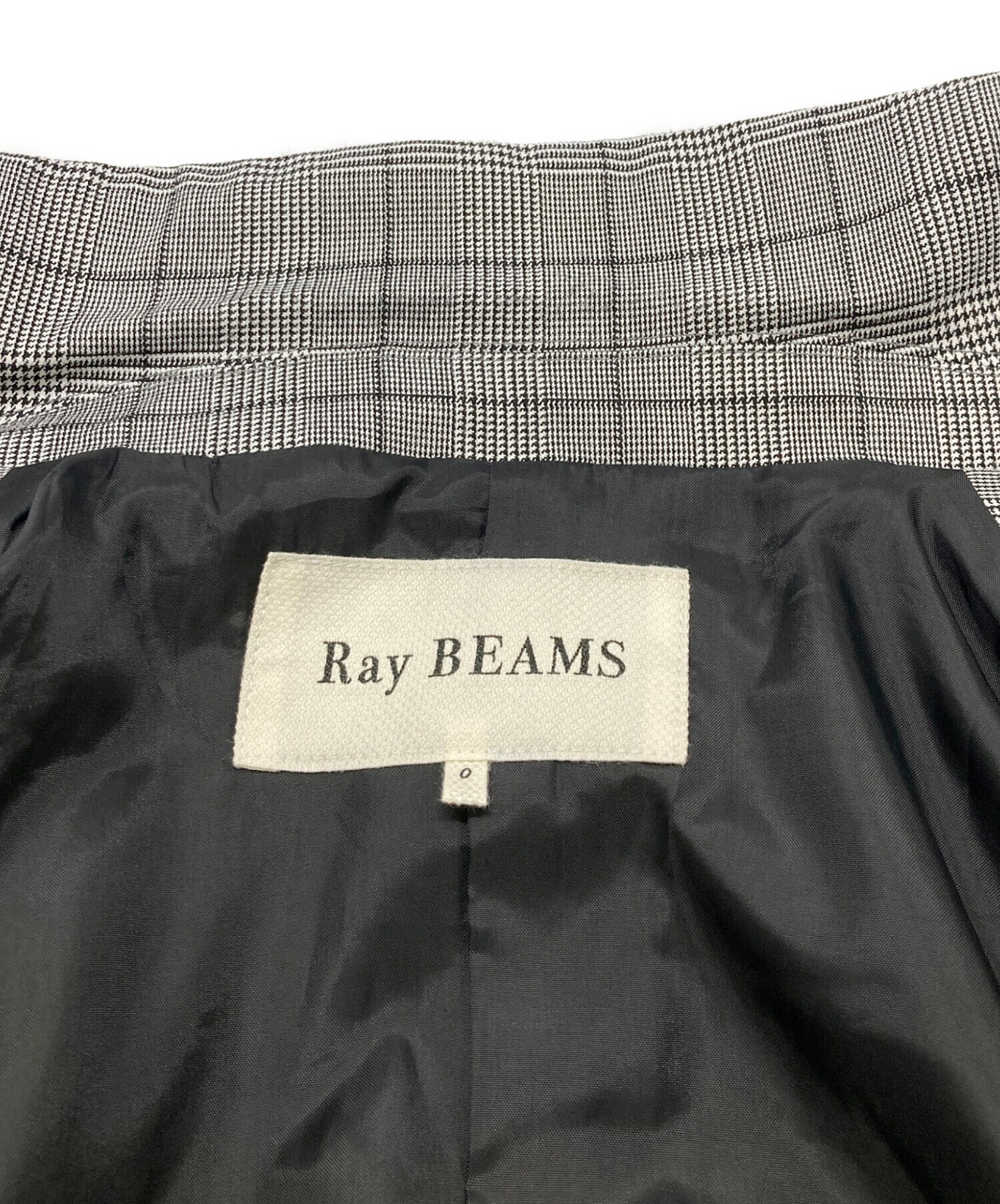 中古・古着通販】RAY BEAMS (レイ ビームス) チェック4ボタンダブル 