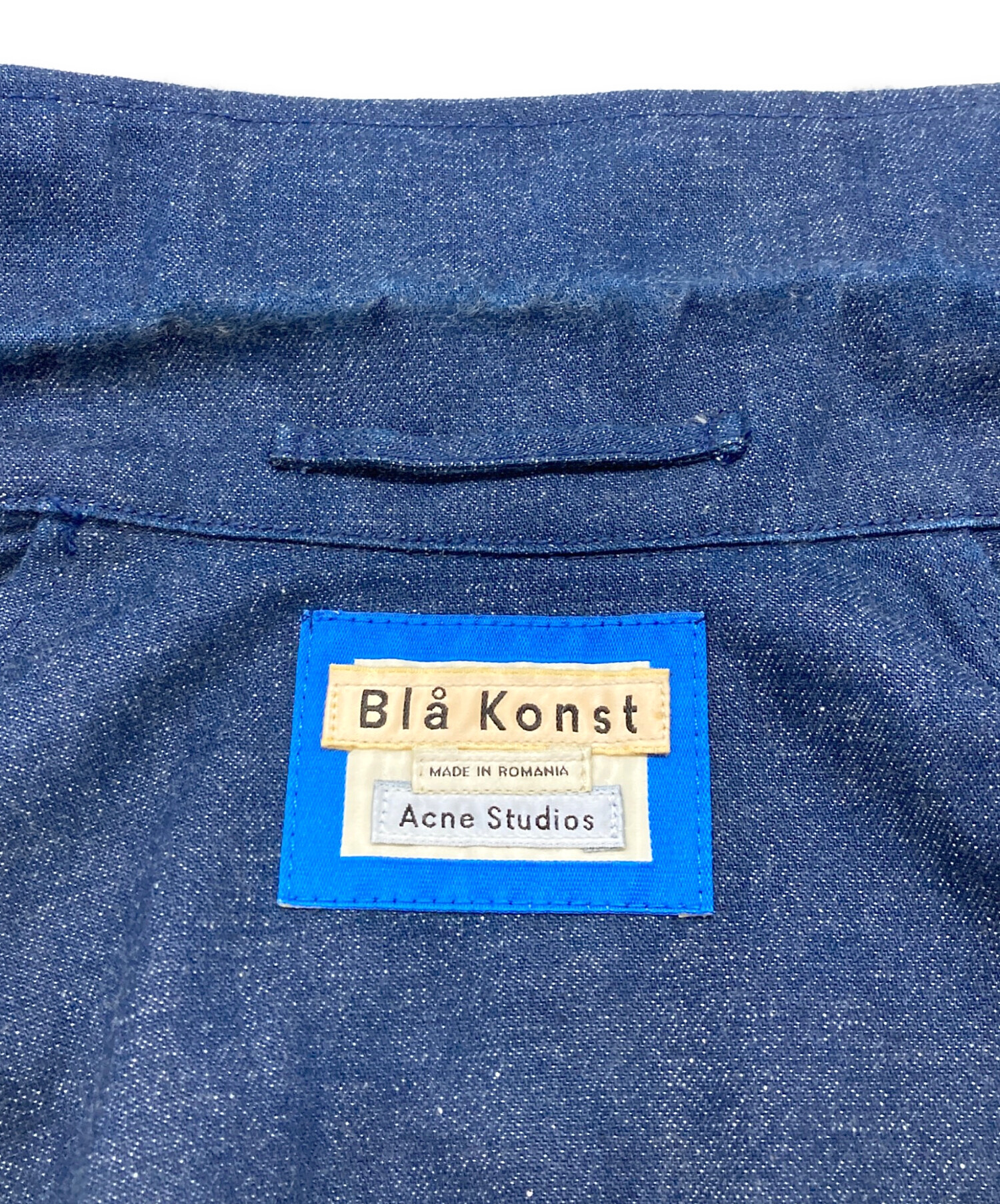 Acne Studios Blå Konst カバーオール 【公式通販】