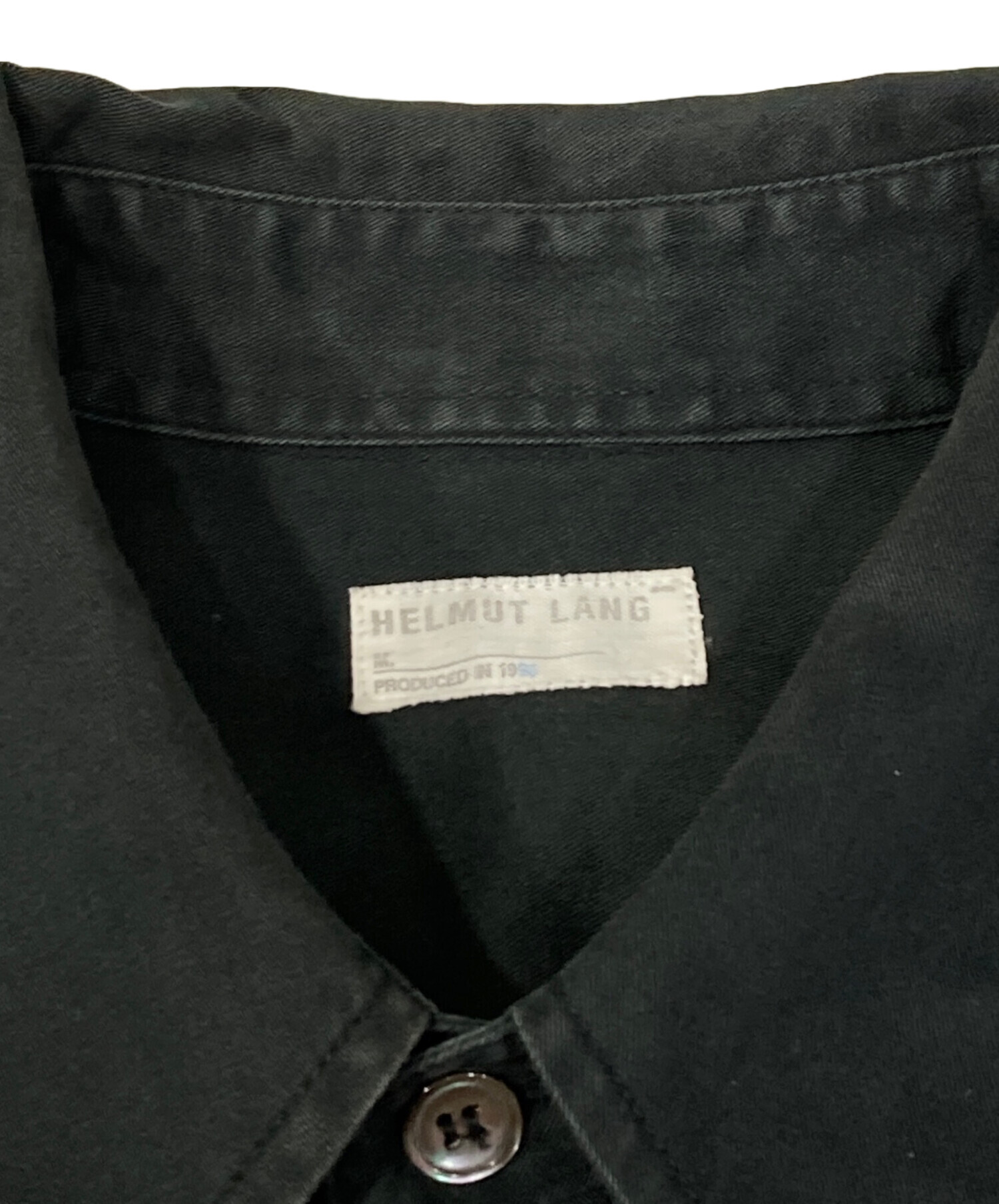中古・古着通販】HELMUT LANG (ヘルムートラング) 1998シャツ ブラック 