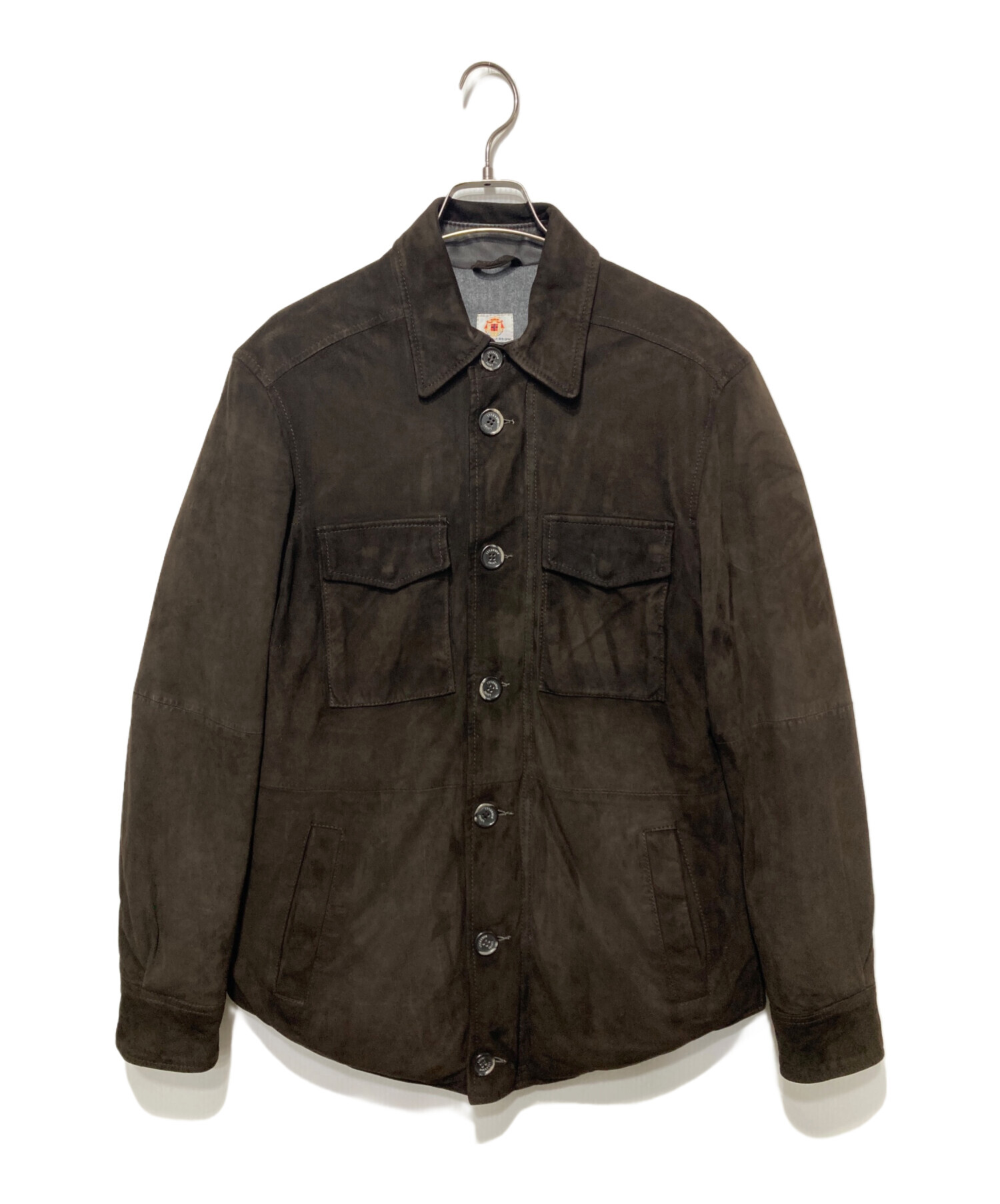 中古・古着通販】BORRELLI (ボレッリ) ゴートスエードレザーダウン