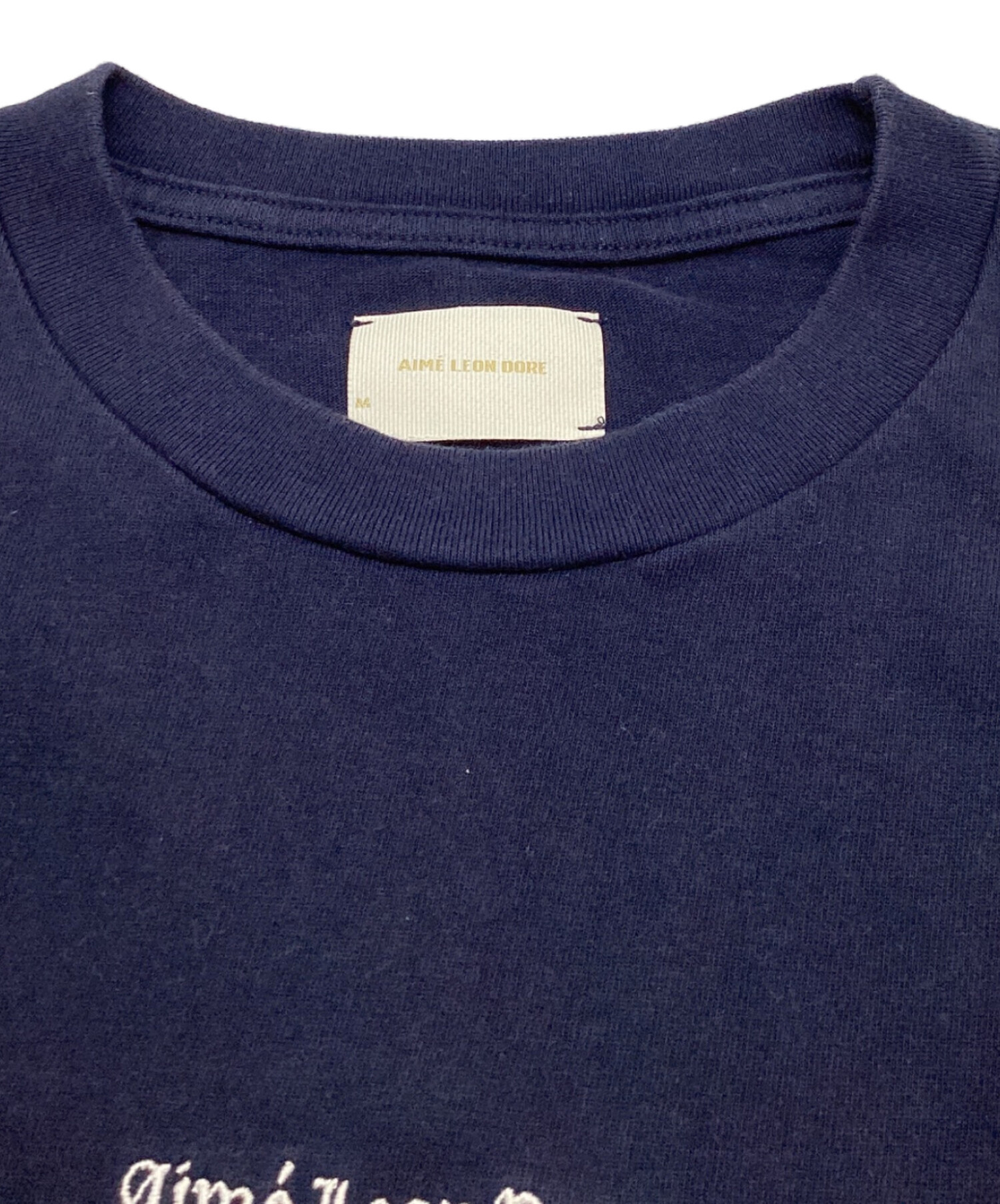 中古・古着通販】Aime Leon Dore (エメ レオン ドレ) ロゴ刺繍Tシャツ
