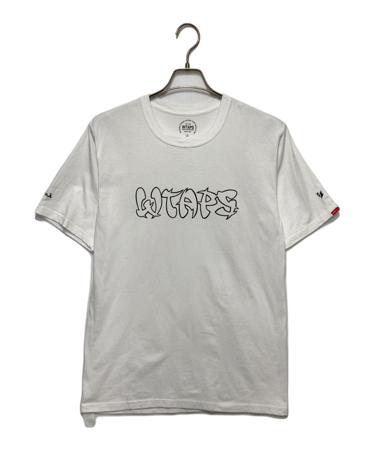 中古・古着通販】WTAPS (ダブルタップス) ロゴプリントTシャツ 