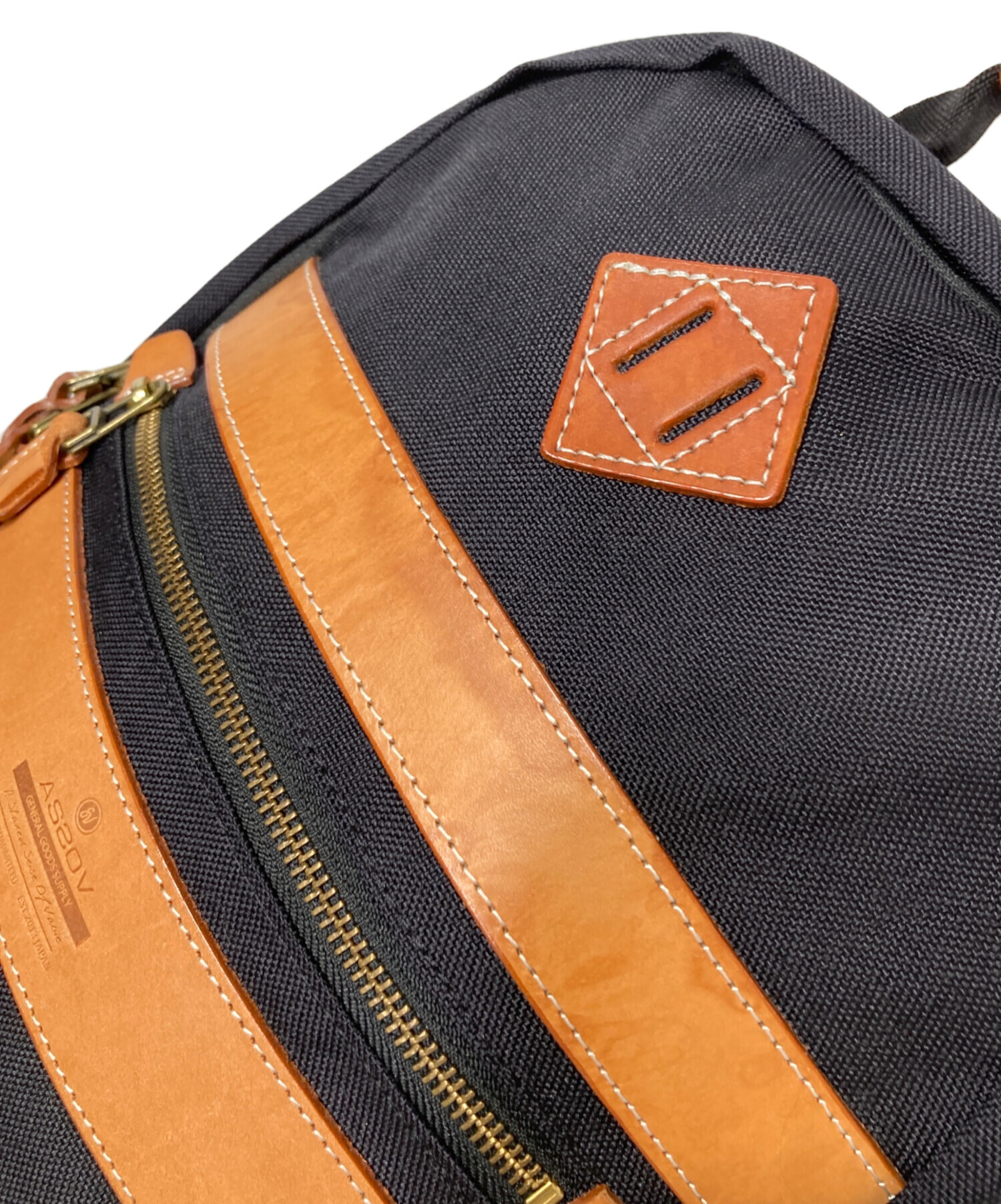 中古・古着通販】AS2OV (アッソブ) ATTACHMENT DAYPACK ブラック