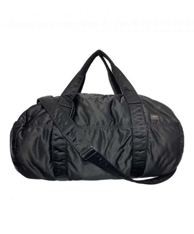 未使用品　ポーター牛革ボストンバッグ 中古・古着通販】PORTER (ポーター) ボストンバッグ ブラック