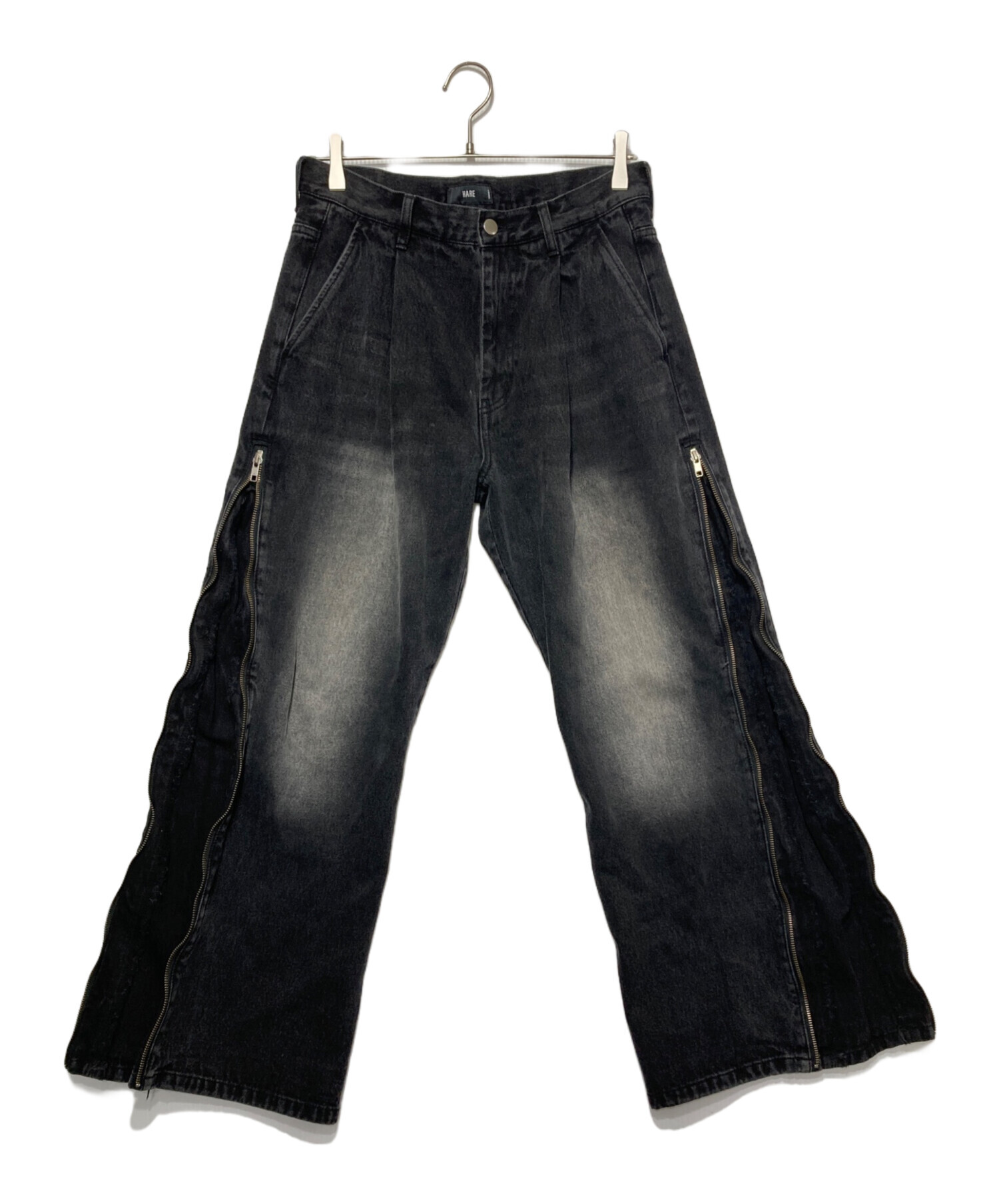 【完売品】　ハレ　HARE デニム　パンツ SET UP対応】3ディメンションデニムパンツ(HARE)（デニムパンツ