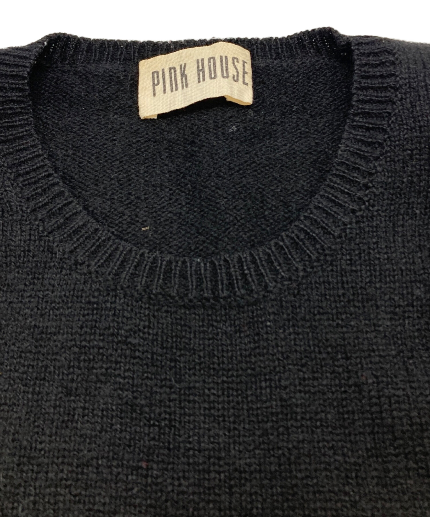 中古・古着通販】PINK HOUSE (ピンクハウス) パッチロゴニット