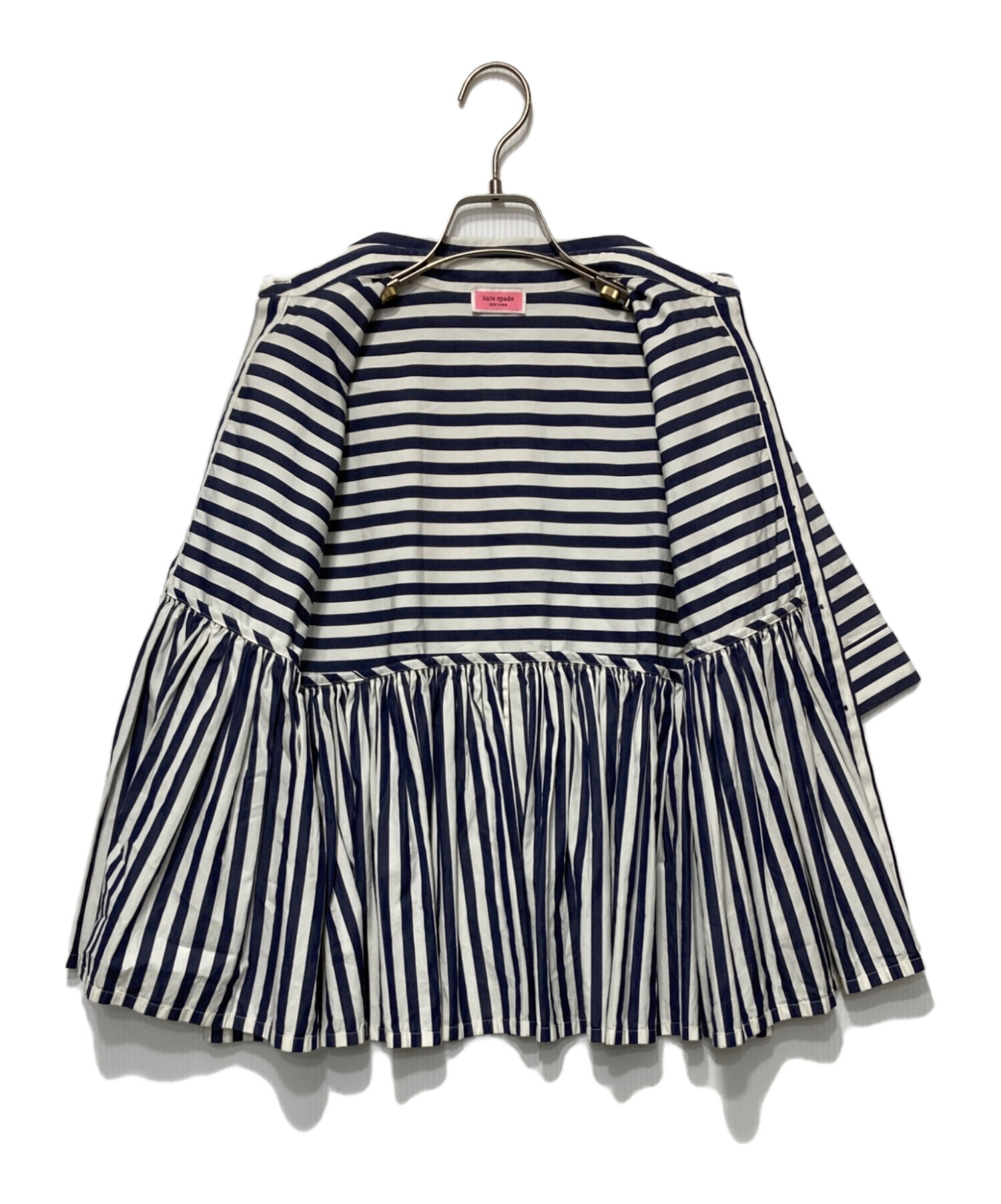 中古・古着通販】Kate Spade (ケイトスペード) ストライプブラウス 