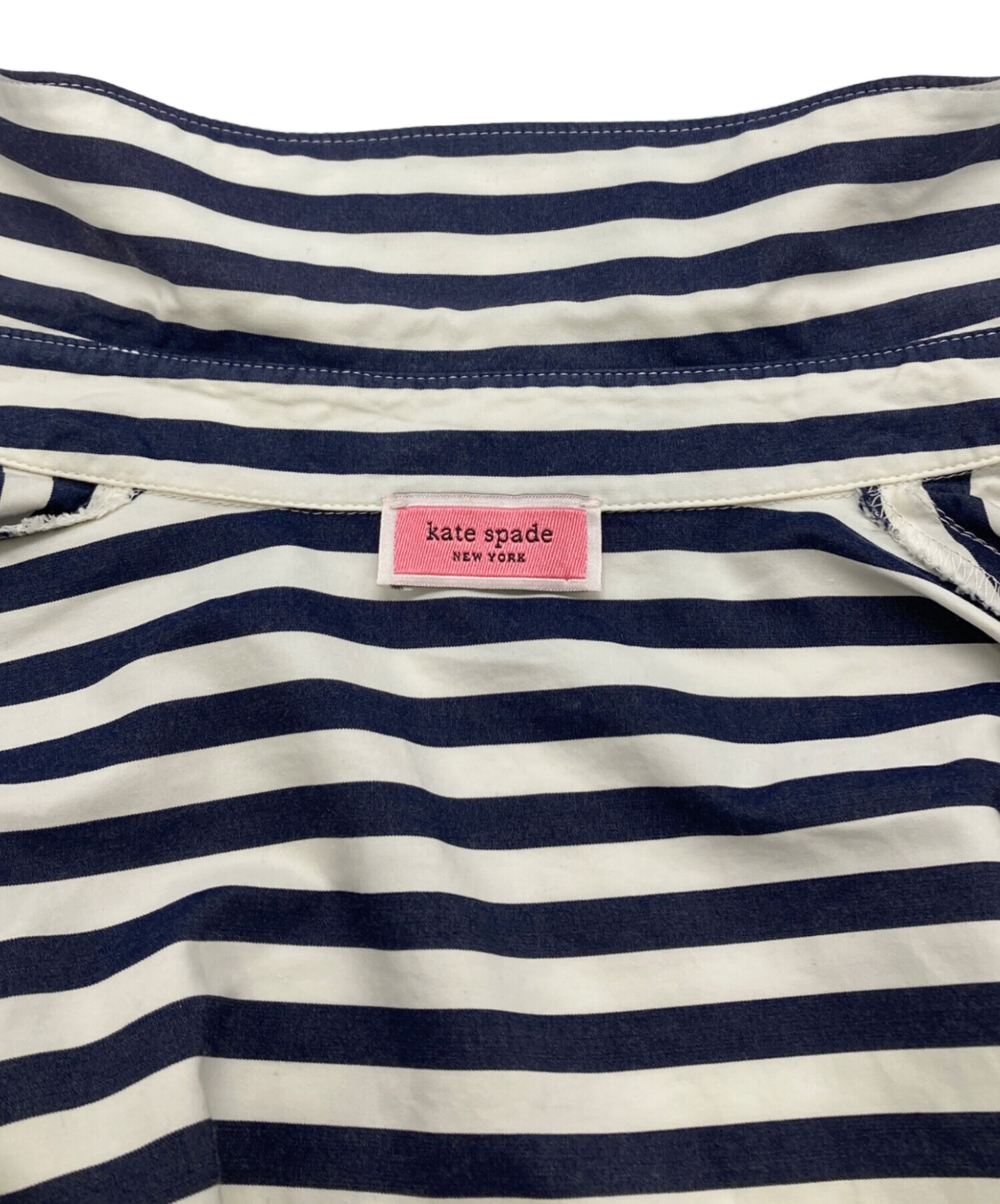 中古・古着通販】Kate Spade (ケイトスペード) ストライプブラウス 